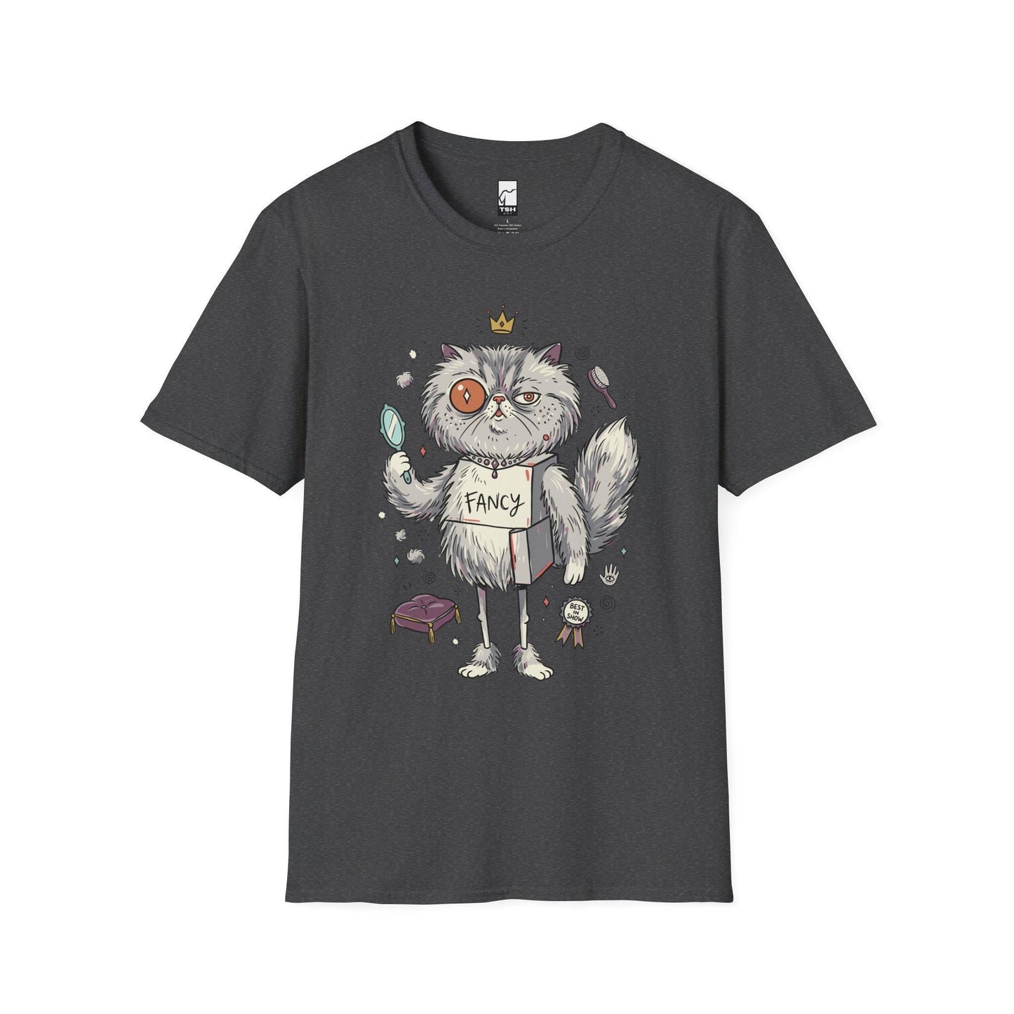 Persian Cat Shirt | Bougie Feline Tee | Fancy Cat T Shirt | Cat Royalty Graphic Tee | Fluffy Cat Shirt | Cat Lover Gift