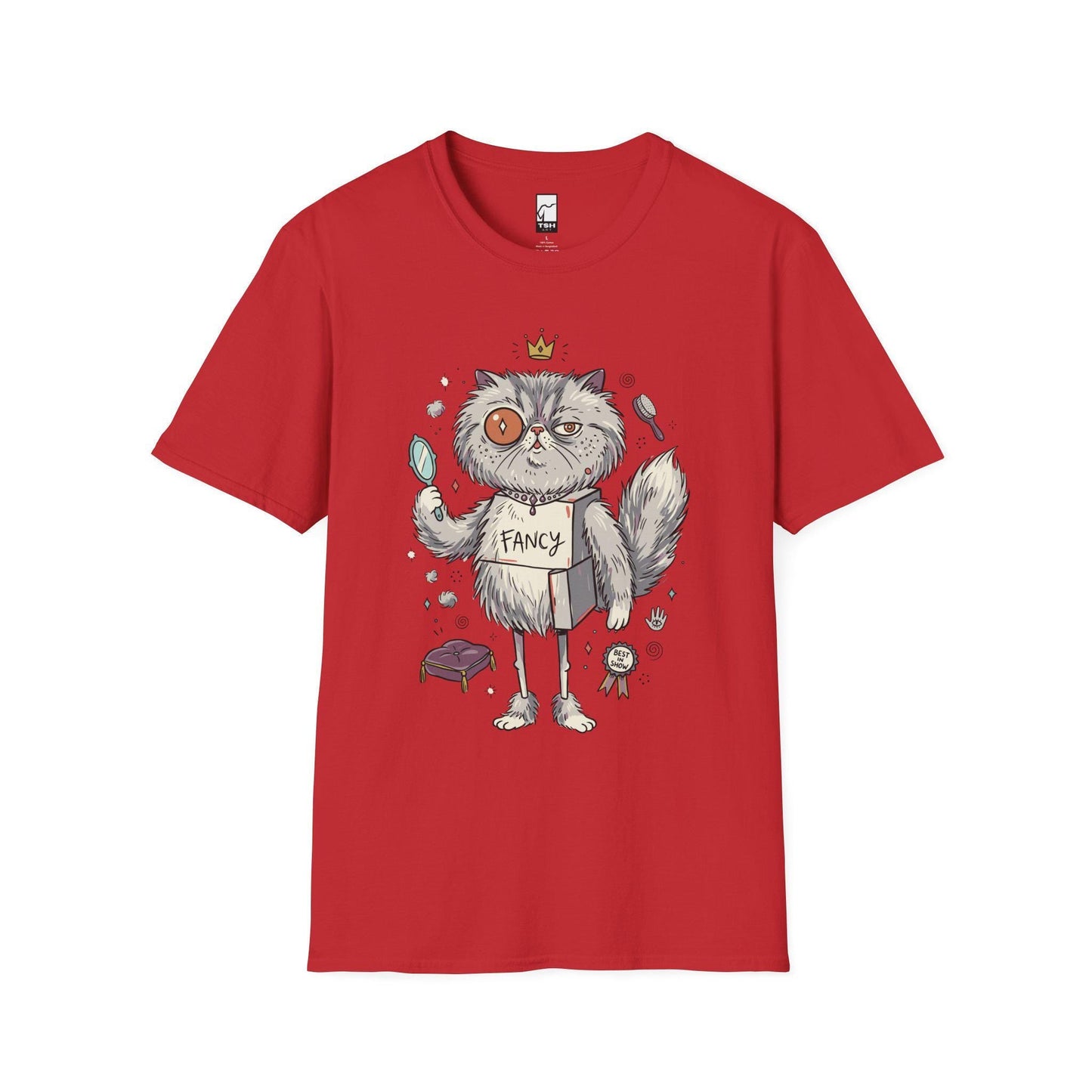 Persian Cat Shirt | Bougie Feline Tee | Fancy Cat T Shirt | Cat Royalty Graphic Tee | Fluffy Cat Shirt | Cat Lover Gift