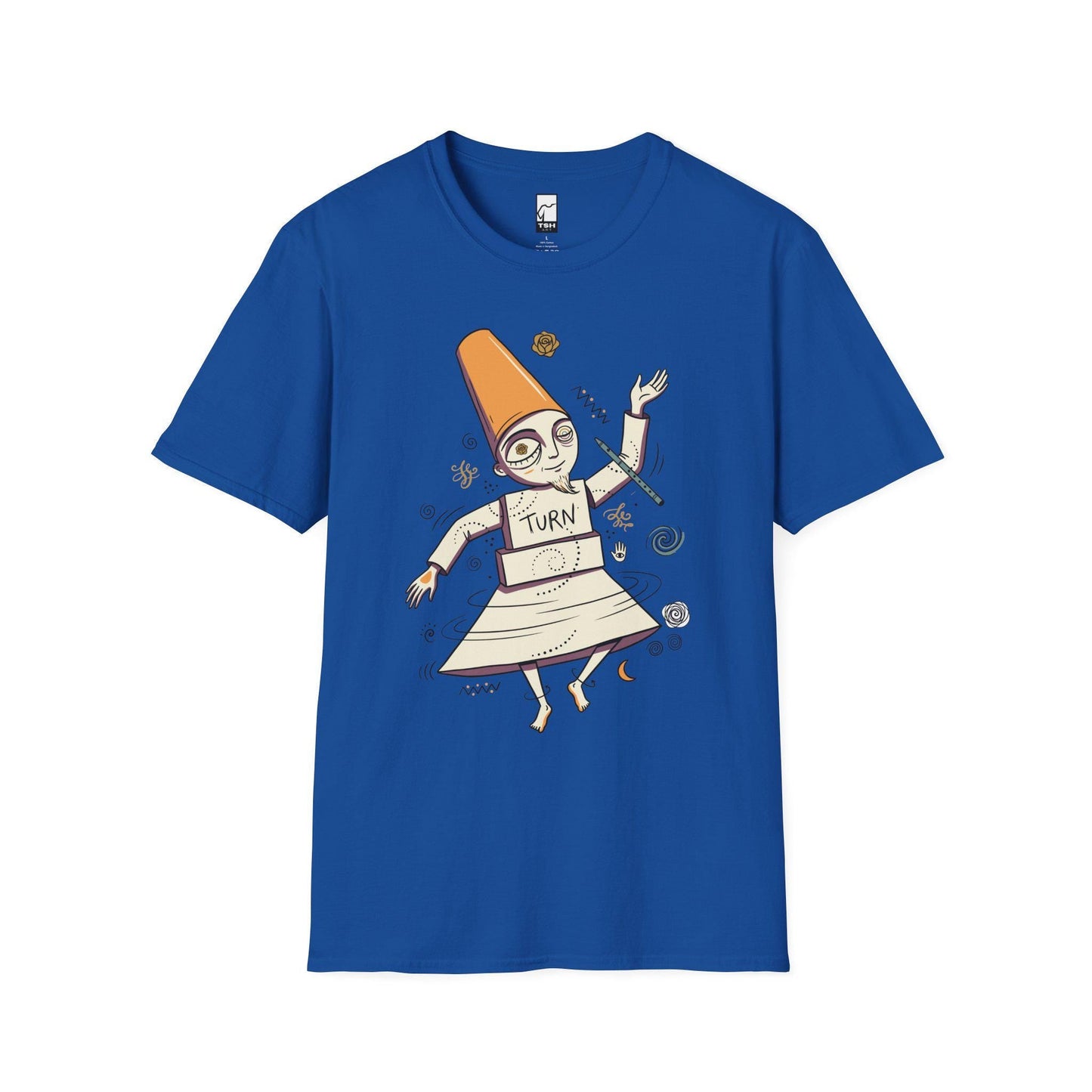 Whirling Dervish Shirt | Sufi Semazen Tee | Mevlana Rumi Graphic Tee | Turkish Culture T Shirt | Boho Spiritual Art Tee | Unisex Gift