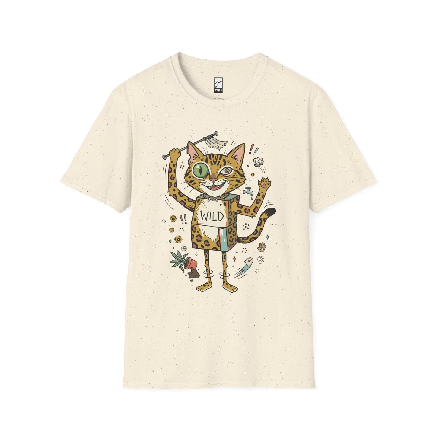 Bengal Cat Shirt | Funny Cat Lover Tee | Zoomies Cat T Shirt | Mischievous Kitty Graphic Tee | Chaotic Cat Shirt | Cat Lover Gift