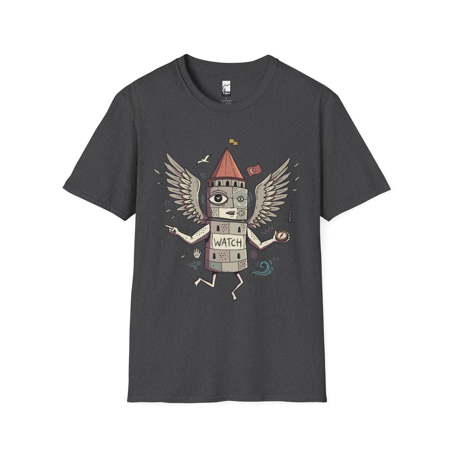Galata Tower Shirt | Istanbul T Shirt | Funny Turkish Travel Tee | Bosphorus Graphic Tee | Turkey Souvenir Shirt | Unisex Travel Gift