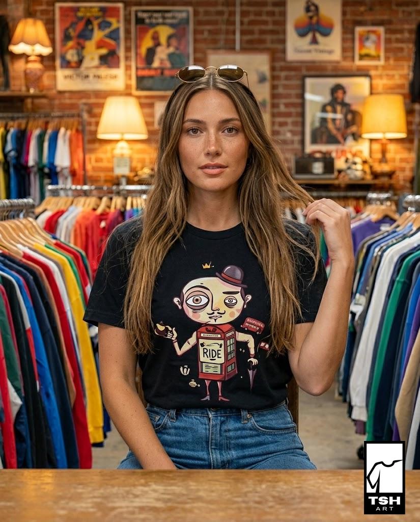 London Shirt | British Gentleman Tee | Funny UK T Shirt | Phone Box Graphic Tee | England Travel Shirt | London Lover Gift