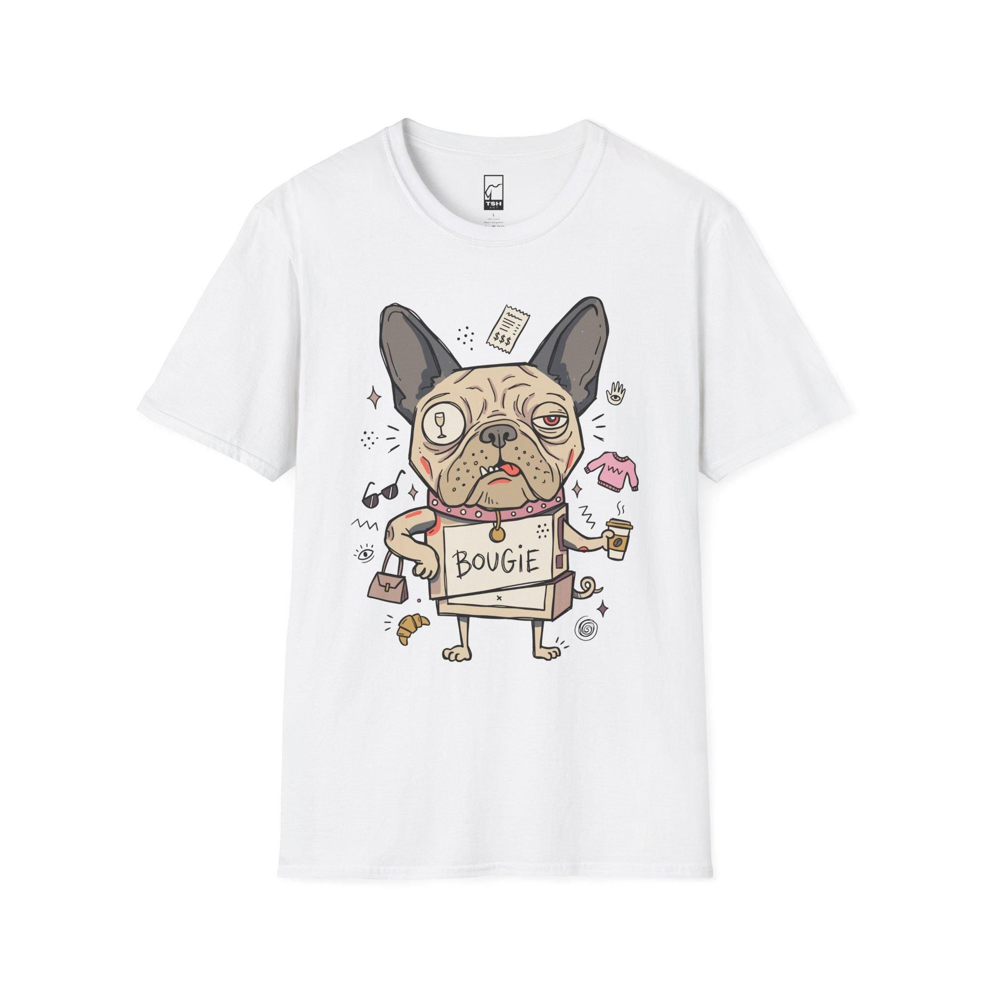 French Bulldog Shirt | Funny Frenchie Tee | Spoiled Dog Mom T Shirt | Bougie Dog Graphic Tee | Cute Frenchie Lover Tee | Unisex Gift