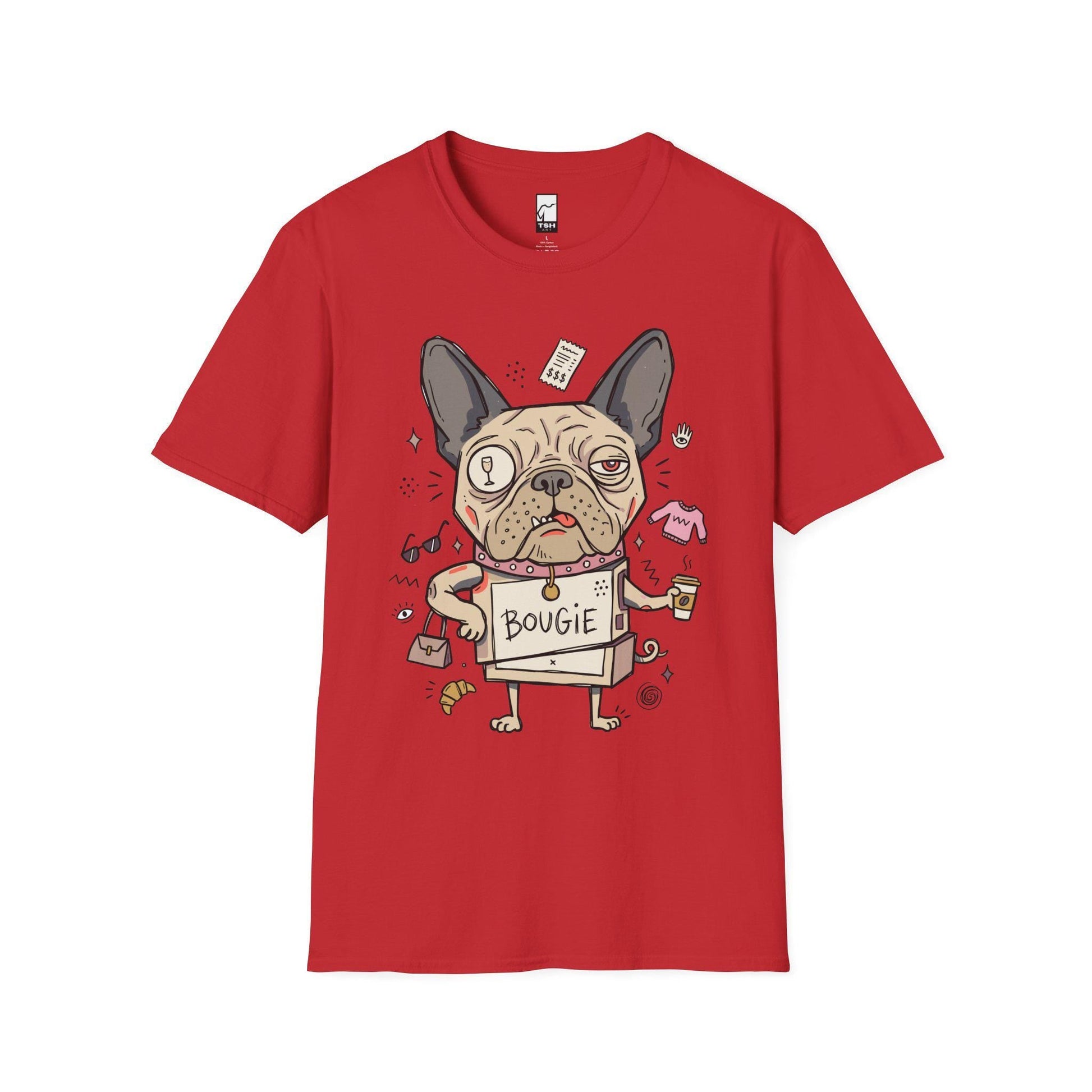 French Bulldog Shirt | Funny Frenchie Tee | Spoiled Dog Mom T Shirt | Bougie Dog Graphic Tee | Cute Frenchie Lover Tee | Unisex Gift