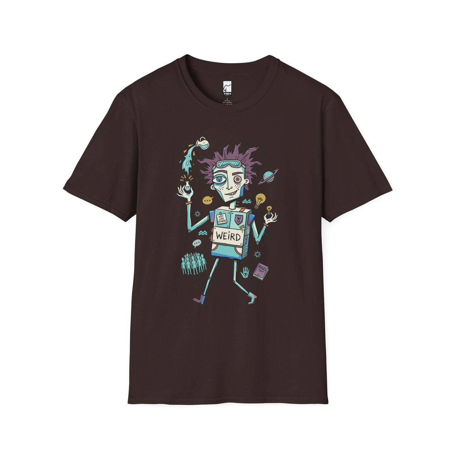 Aquarius Zodiac Shirt | Rebel Astrology Tee | Eccentric Zodiac T Shirt | Star Sign Graphic Tee | Air Sign Shirt | Zodiac Birthday Gift