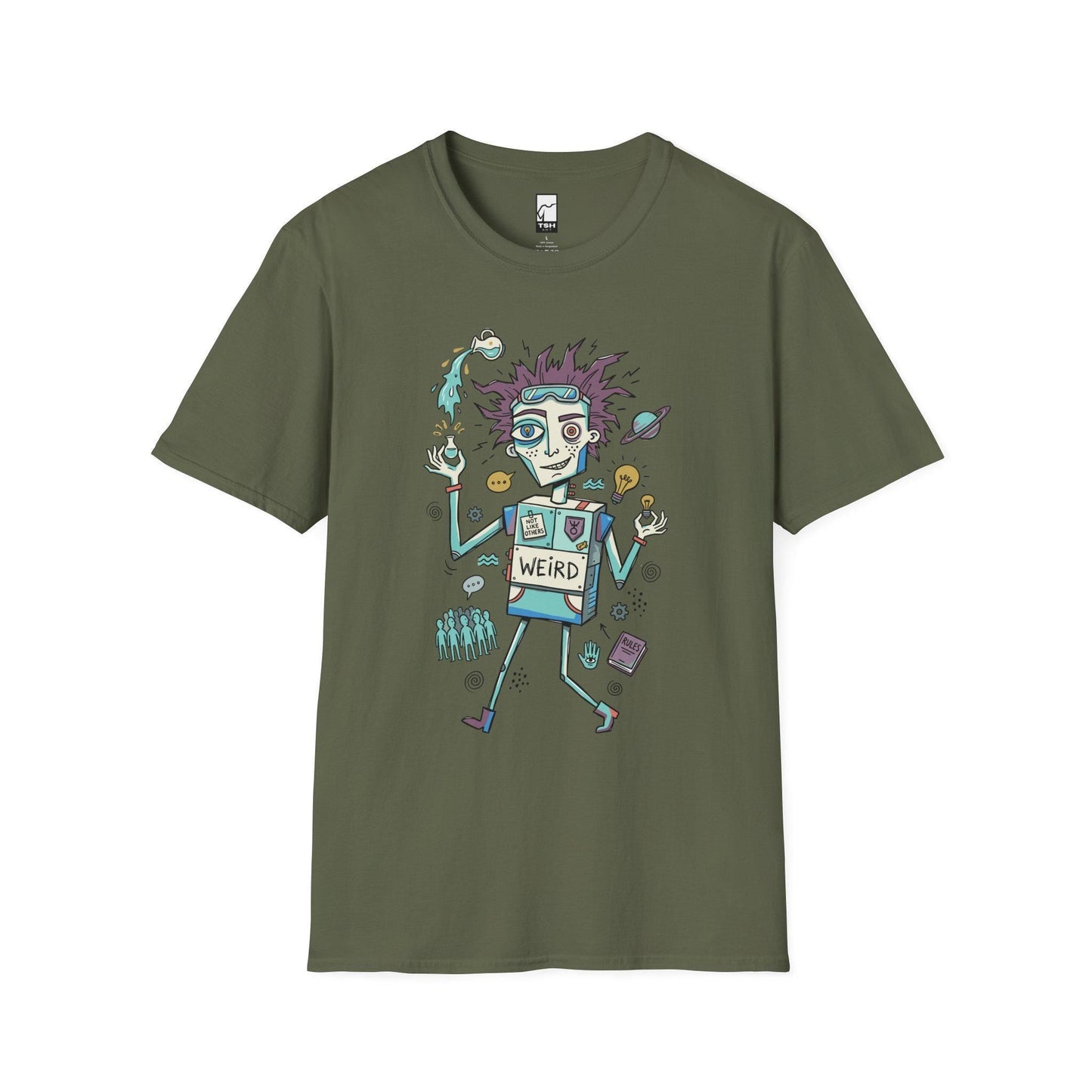 Aquarius Zodiac Shirt | Rebel Astrology Tee | Eccentric Zodiac T Shirt | Star Sign Graphic Tee | Air Sign Shirt | Zodiac Birthday Gift
