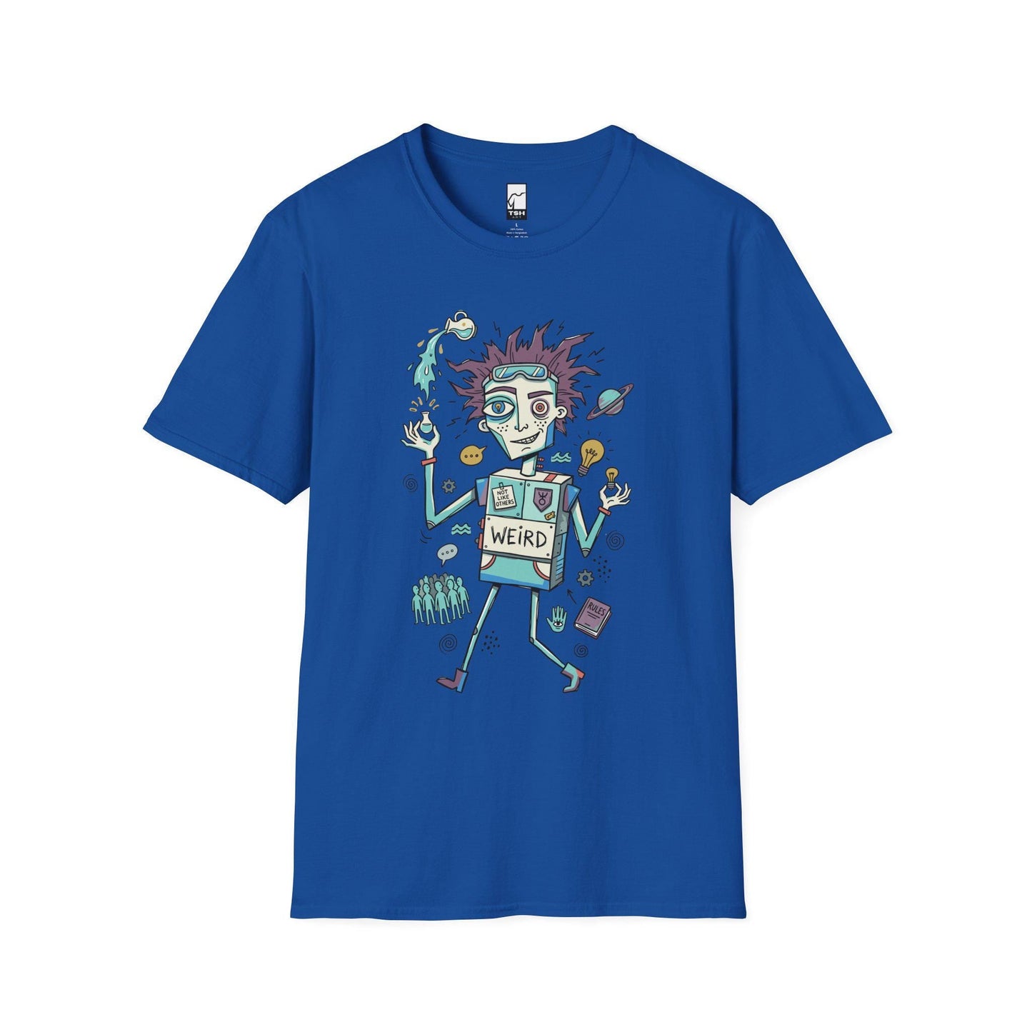 Aquarius Zodiac Shirt | Rebel Astrology Tee | Eccentric Zodiac T Shirt | Star Sign Graphic Tee | Air Sign Shirt | Zodiac Birthday Gift