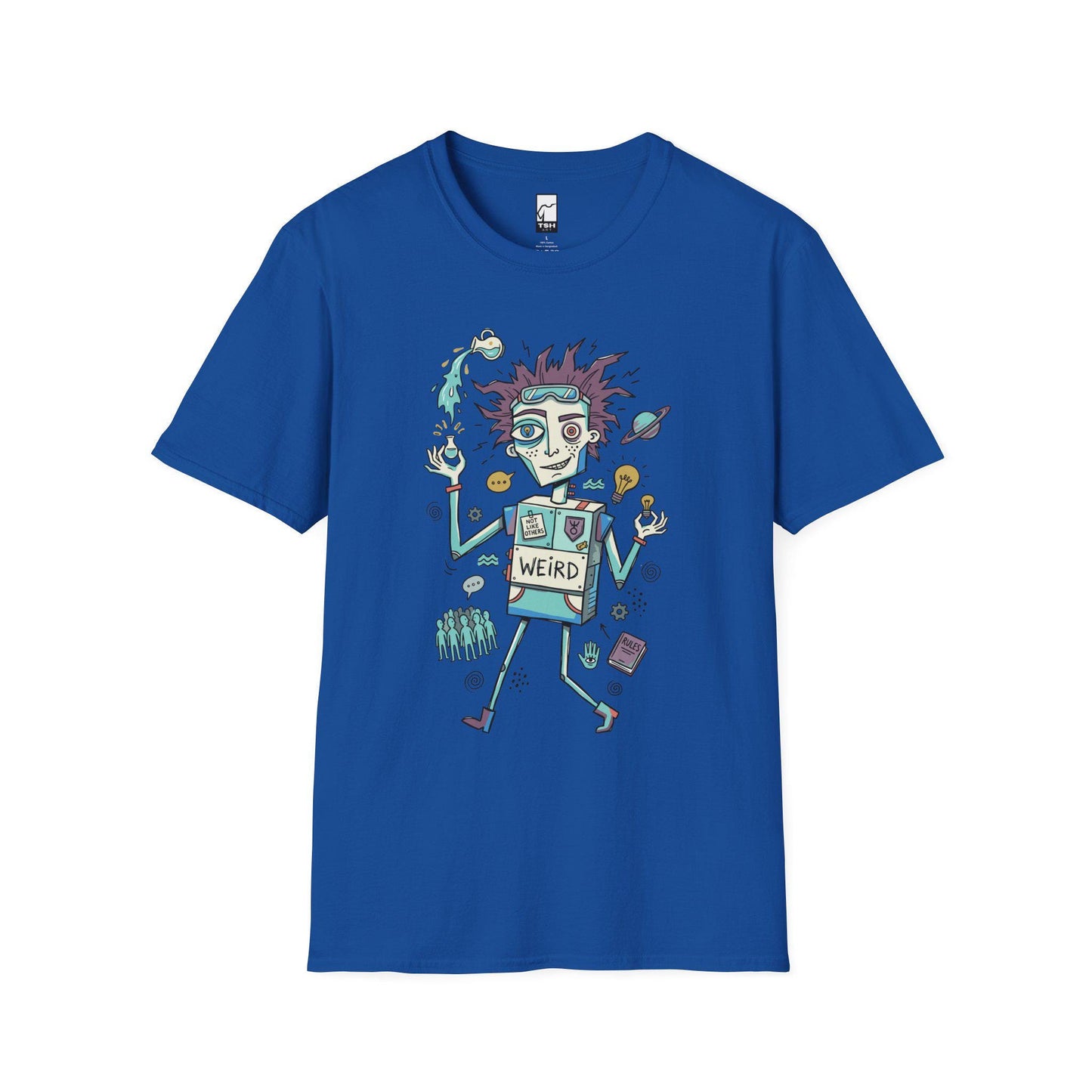 Aquarius Zodiac Shirt | Rebel Astrology Tee | Eccentric Zodiac T Shirt | Star Sign Graphic Tee | Air Sign Shirt | Zodiac Birthday Gift
