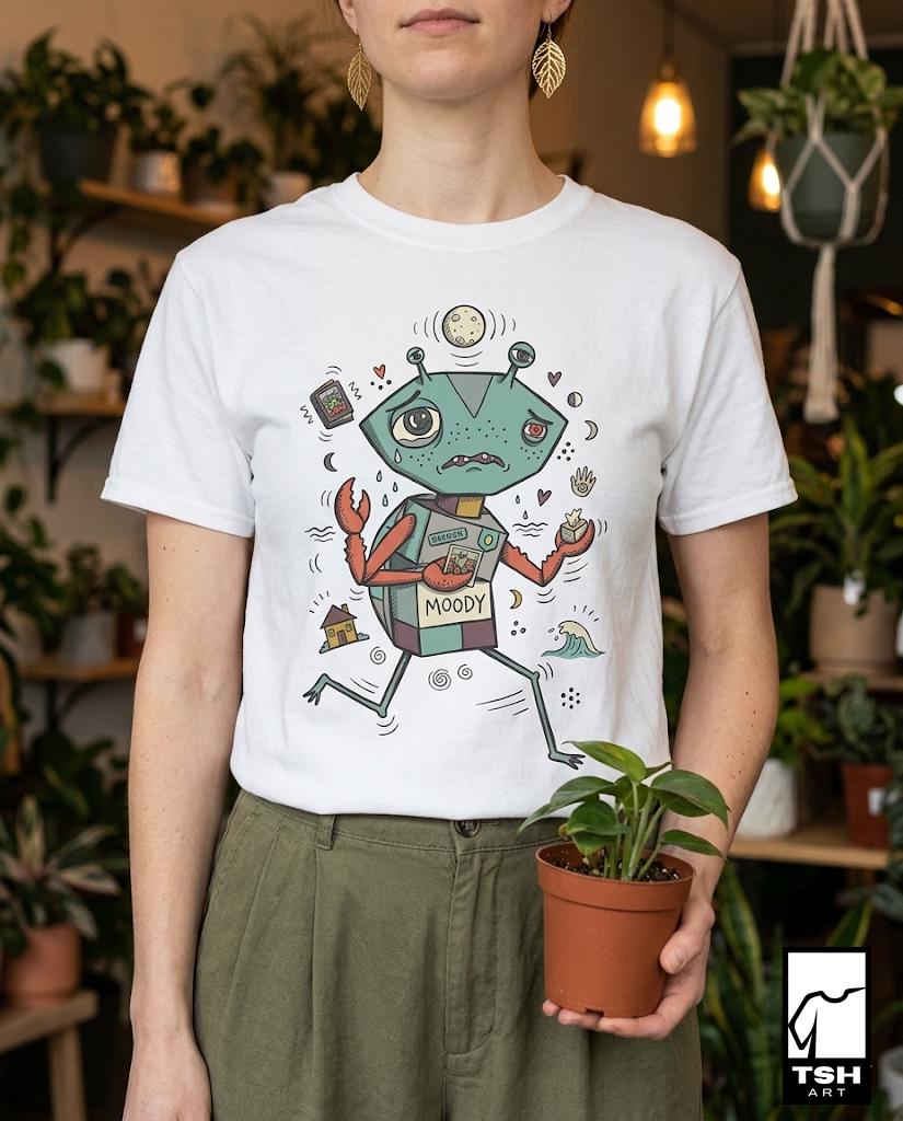 Cancer Zodiac Shirt | Crab Astrology Tee | Moody Zodiac T Shirt | Star Sign Graphic Tee | Water Sign Shirt | Zodiac Birthday Gift