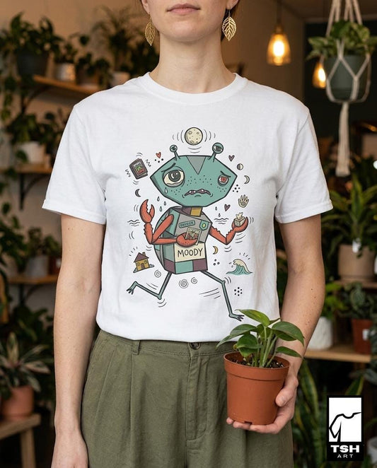 Cancer Zodiac Shirt | Crab Astrology Tee | Moody Zodiac T Shirt | Star Sign Graphic Tee | Water Sign Shirt | Zodiac Birthday Gift