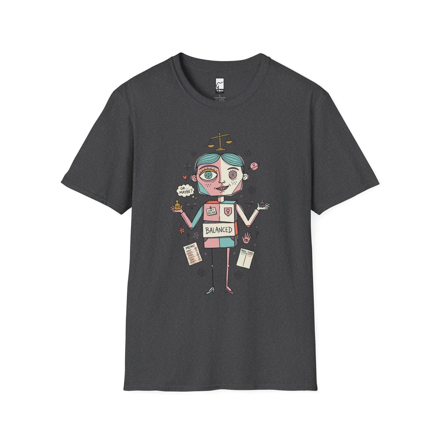 Libra Zodiac Shirt | Scales Astrology Tee | Indecisive Zodiac T Shirt | Star Sign Graphic Tee | Air Sign Shirt | Zodiac Birthday Gift