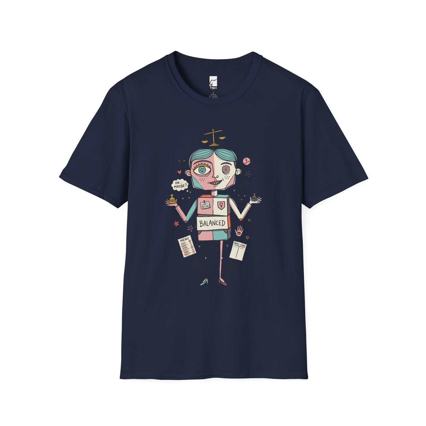 Libra Zodiac Shirt | Scales Astrology Tee | Indecisive Zodiac T Shirt | Star Sign Graphic Tee | Air Sign Shirt | Zodiac Birthday Gift