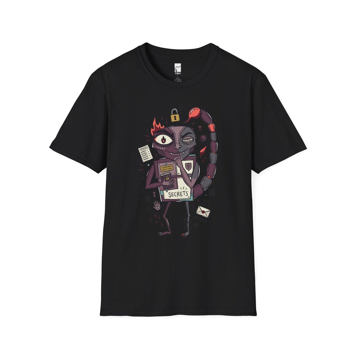 Scorpio Zodiac Shirt | Scorpion Astrology Tee | Secretive Zodiac T Shirt | Star Sign Graphic Tee | Water Sign Shirt | Zodiac Birthday Gift
