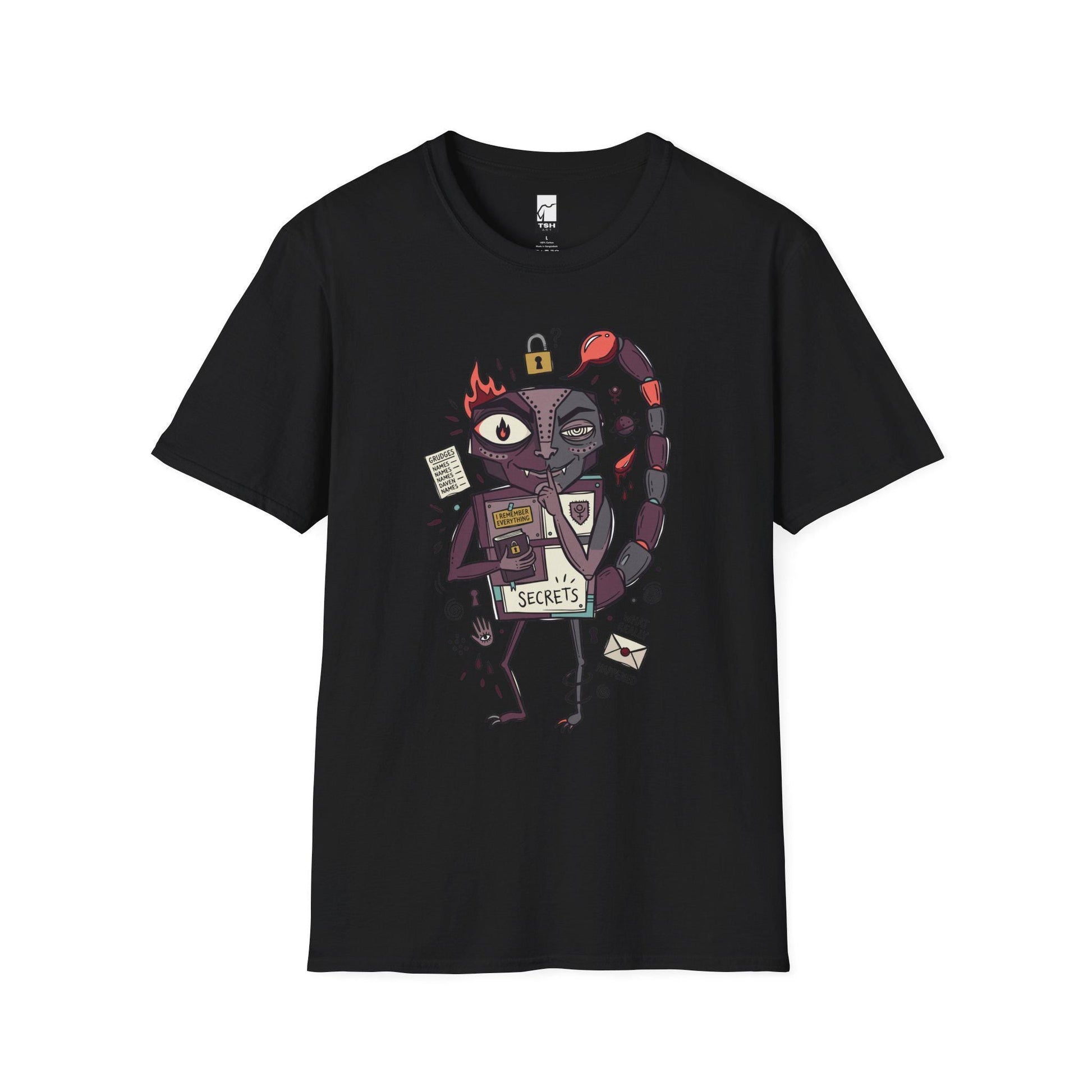 Scorpio Zodiac Shirt | Scorpion Astrology Tee | Secretive Zodiac T Shirt | Star Sign Graphic Tee | Water Sign Shirt | Zodiac Birthday Gift