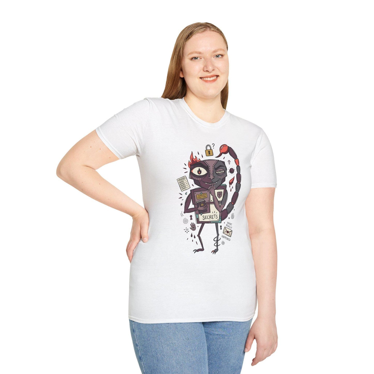 Scorpio Zodiac Shirt | Scorpion Astrology Tee | Secretive Zodiac T Shirt | Star Sign Graphic Tee | Water Sign Shirt | Zodiac Birthday Gift