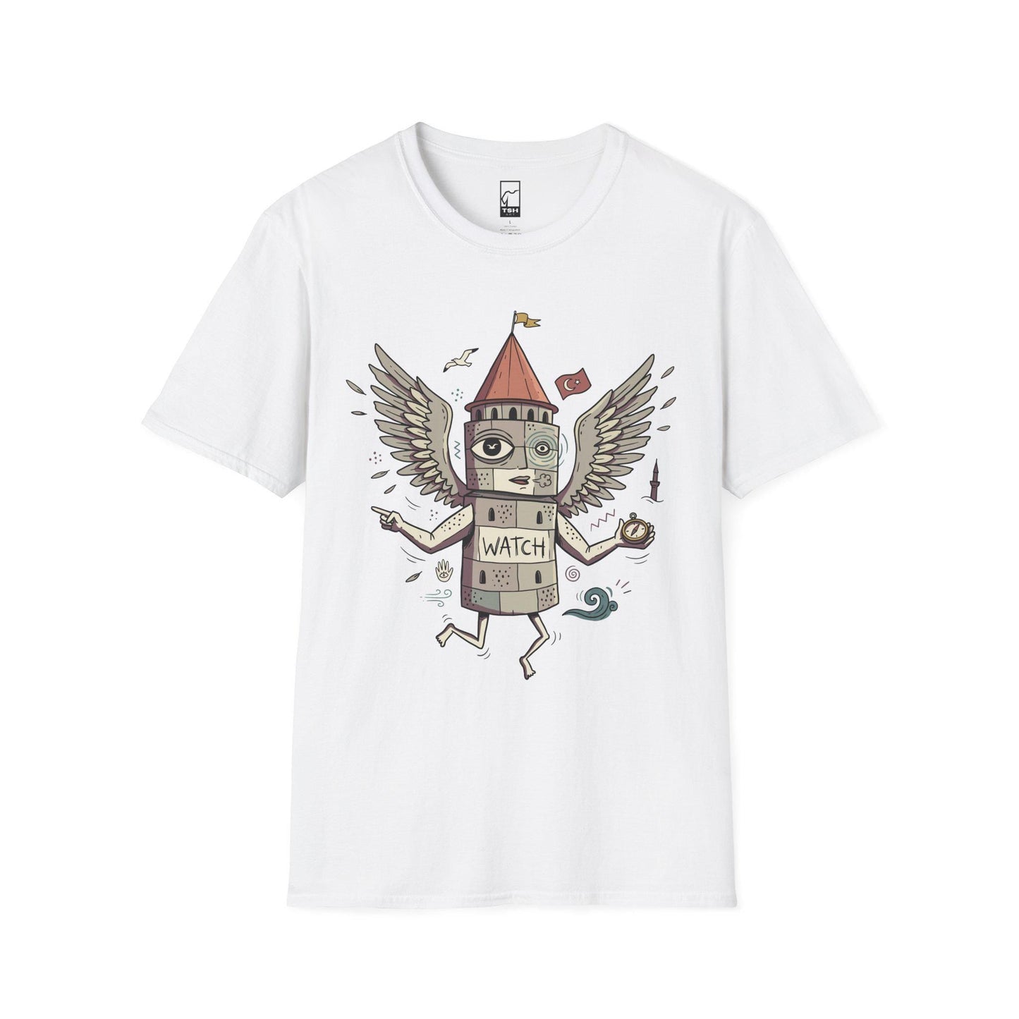 Galata Tower Shirt | Istanbul T Shirt | Funny Turkish Travel Tee | Bosphorus Graphic Tee | Turkey Souvenir Shirt | Unisex Travel Gift