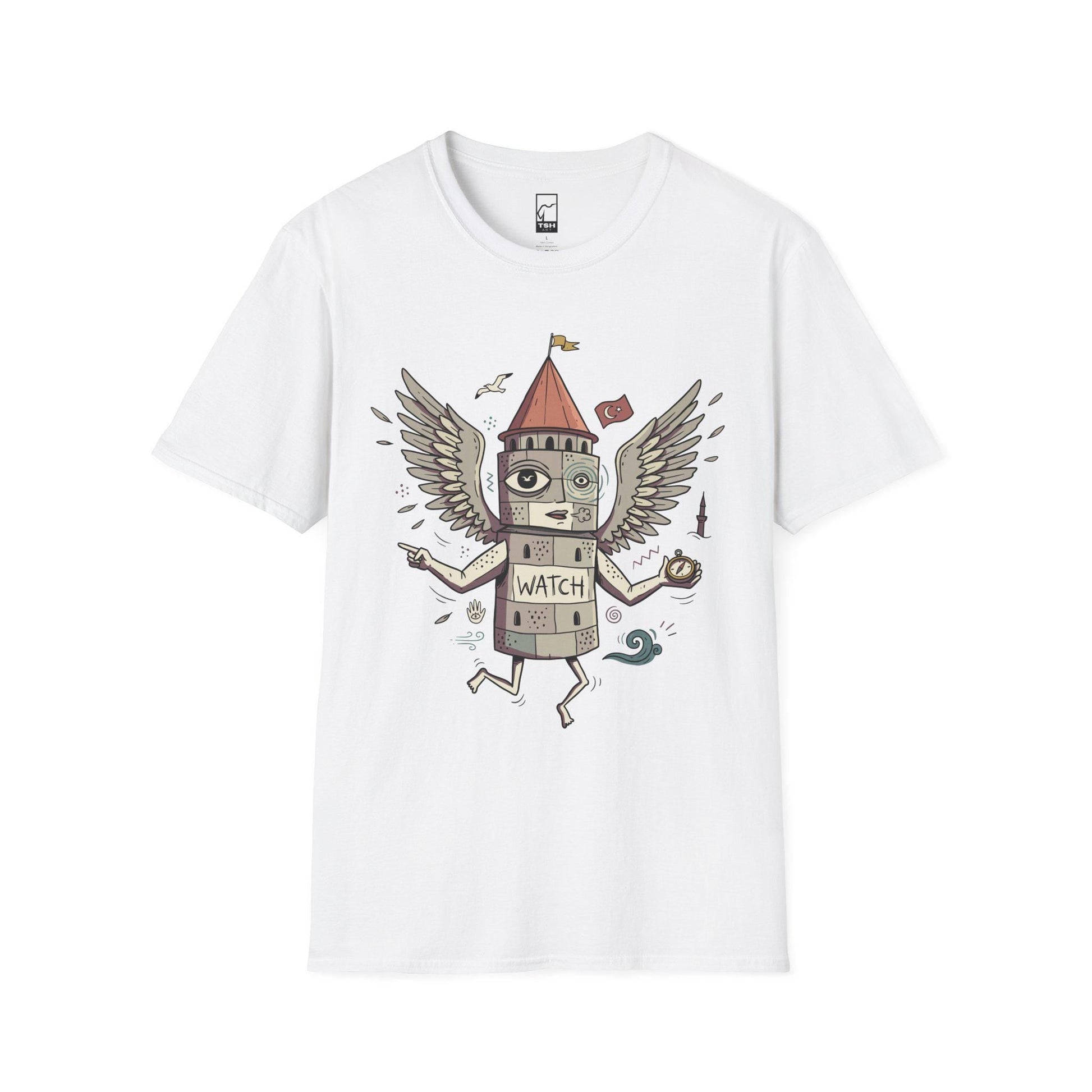 Galata Tower Shirt | Istanbul T Shirt | Funny Turkish Travel Tee | Bosphorus Graphic Tee | Turkey Souvenir Shirt | Unisex Travel Gift