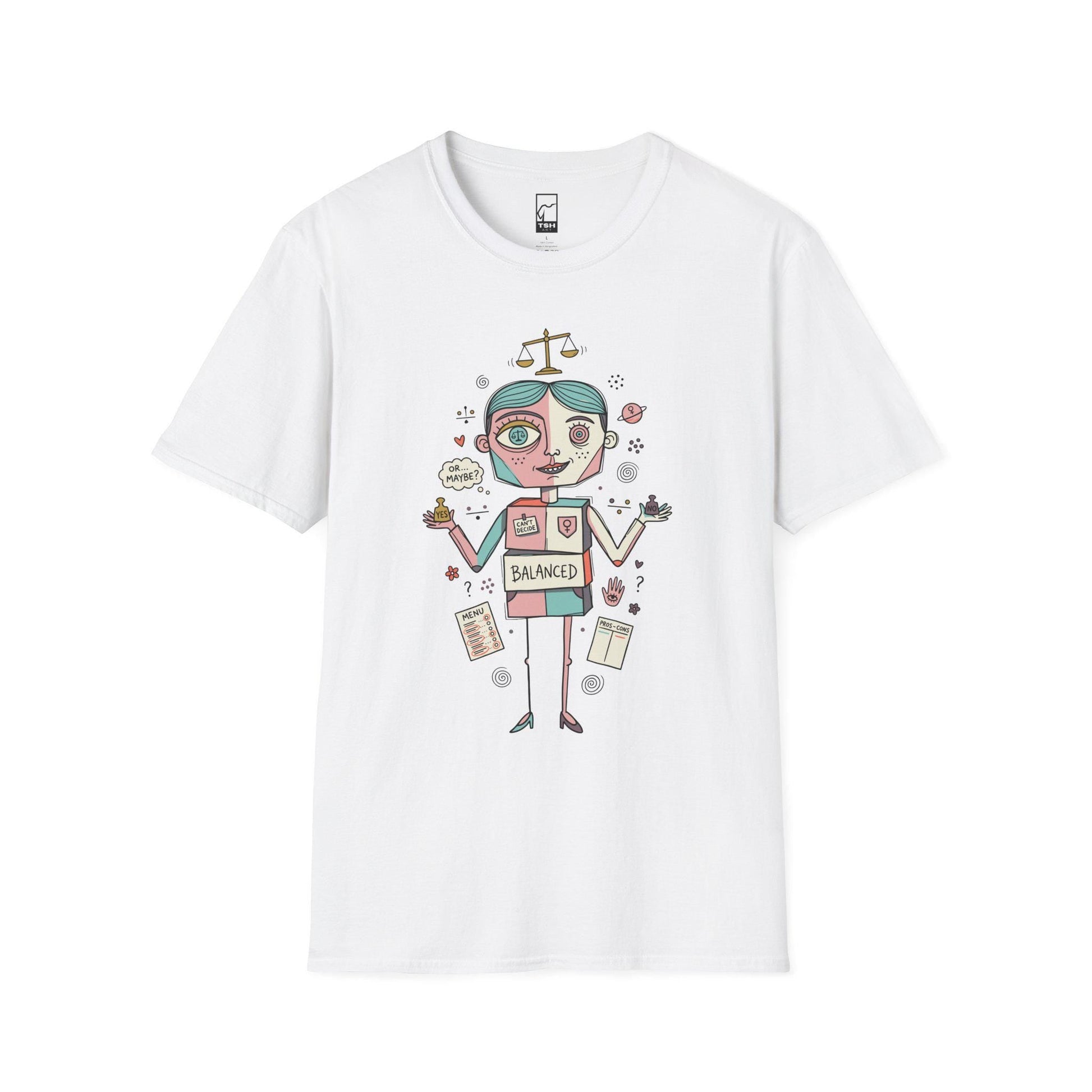 Libra Zodiac Shirt | Scales Astrology Tee | Indecisive Zodiac T Shirt | Star Sign Graphic Tee | Air Sign Shirt | Zodiac Birthday Gift
