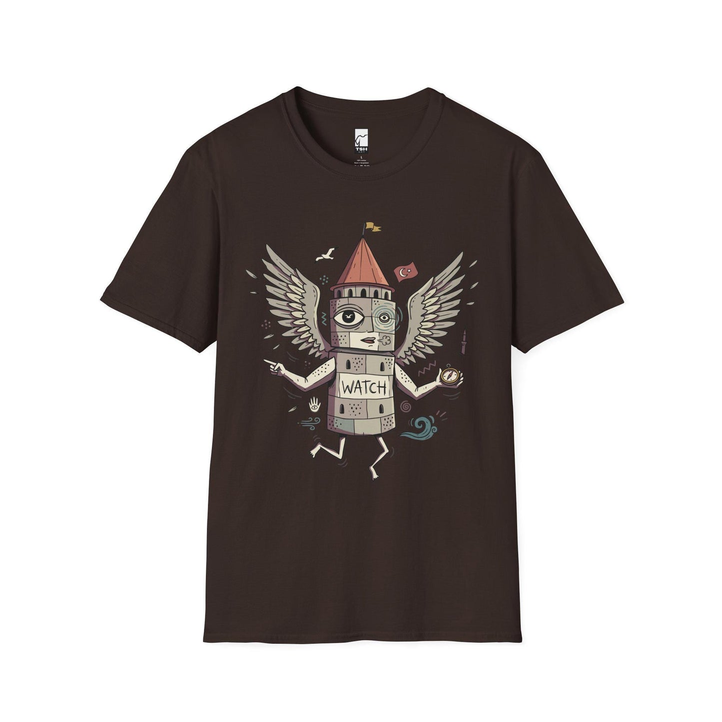 Galata Tower Shirt | Istanbul T Shirt | Funny Turkish Travel Tee | Bosphorus Graphic Tee | Turkey Souvenir Shirt | Unisex Travel Gift