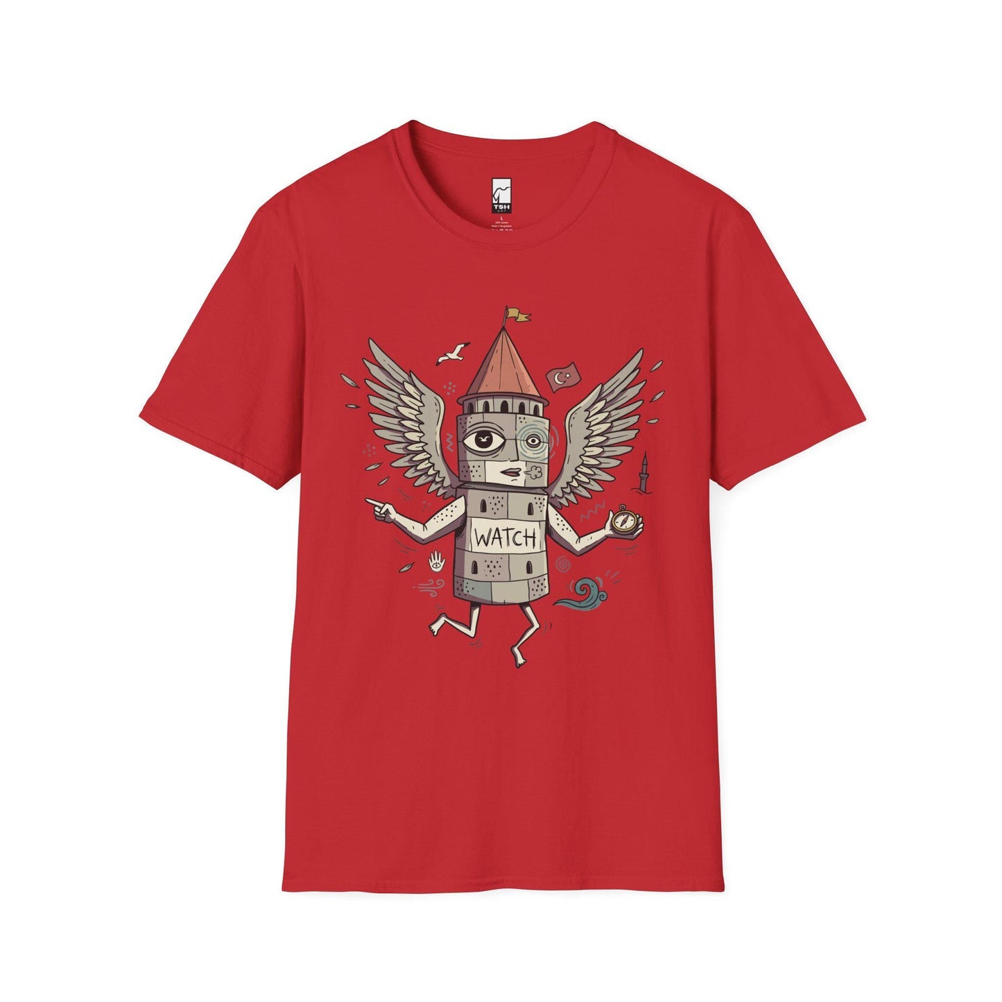 Galata Tower Shirt | Istanbul T Shirt | Funny Turkish Travel Tee | Bosphorus Graphic Tee | Turkey Souvenir Shirt | Unisex Travel Gift