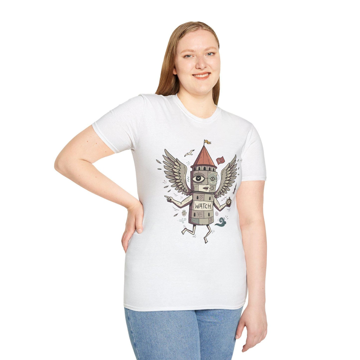 Galata Tower Shirt | Istanbul T Shirt | Funny Turkish Travel Tee | Bosphorus Graphic Tee | Turkey Souvenir Shirt | Unisex Travel Gift