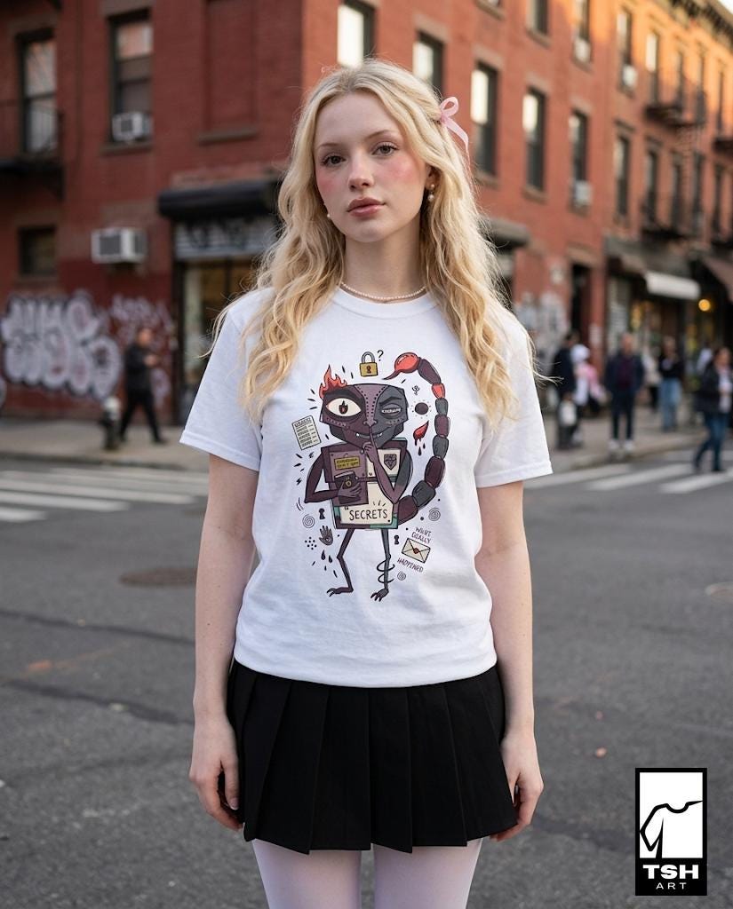 Scorpio Zodiac Shirt | Scorpion Astrology Tee | Secretive Zodiac T Shirt | Star Sign Graphic Tee | Water Sign Shirt | Zodiac Birthday Gift
