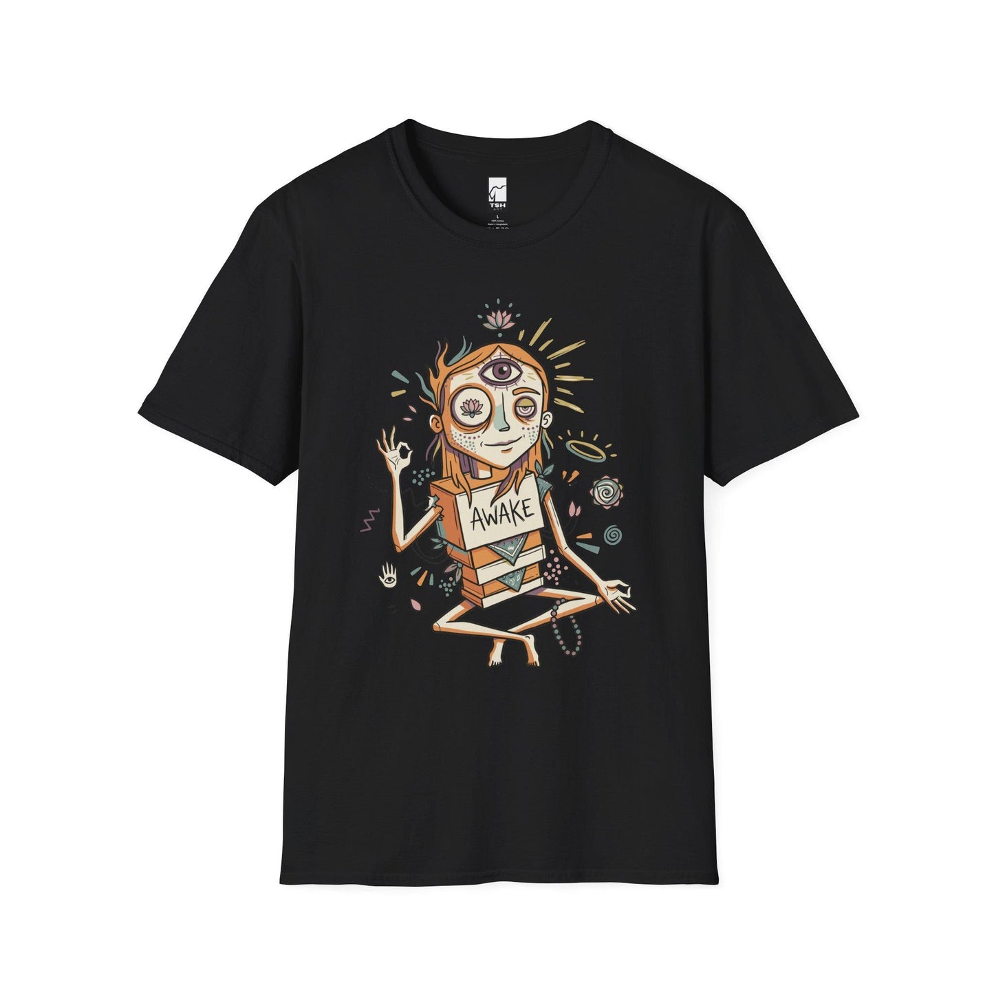 Third Eye Shirt | Meditation Tee | Spiritual Awakening T Shirt | Psychedelic Yoga Graphic Tee | Mystic Lotus Shirt | Namaste Gift