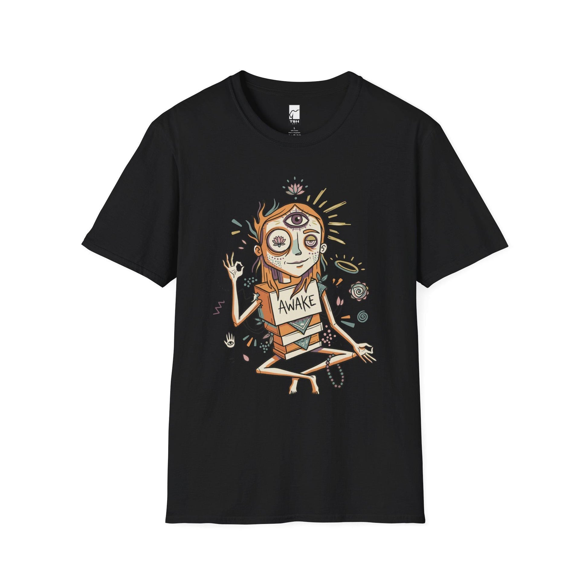 Third Eye Shirt | Meditation Tee | Spiritual Awakening T Shirt | Psychedelic Yoga Graphic Tee | Mystic Lotus Shirt | Namaste Gift