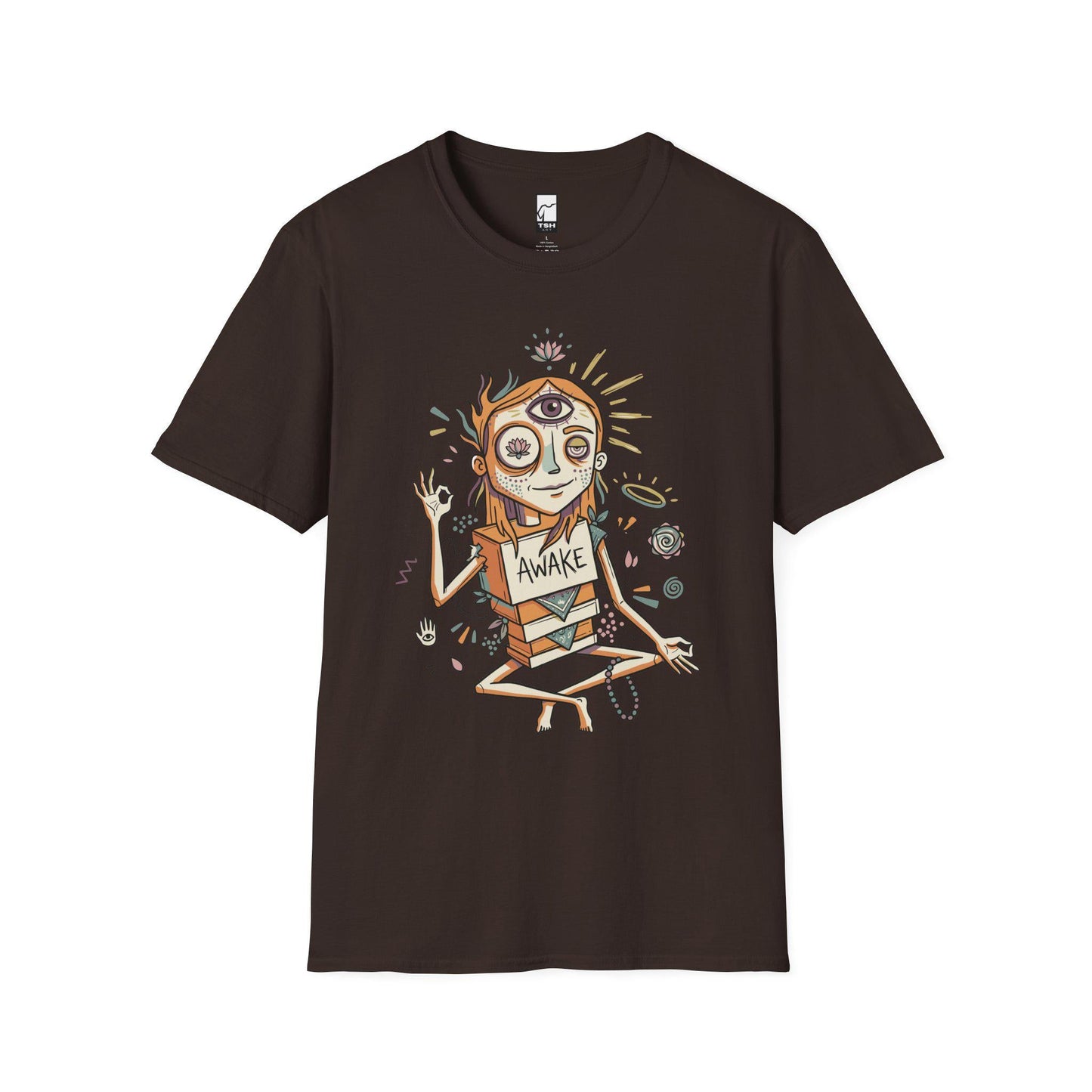 Third Eye Shirt | Meditation Tee | Spiritual Awakening T Shirt | Psychedelic Yoga Graphic Tee | Mystic Lotus Shirt | Namaste Gift