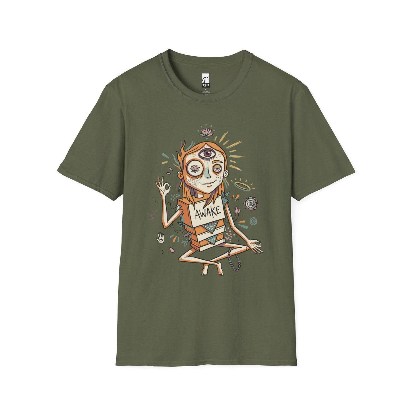 Third Eye Shirt | Meditation Tee | Spiritual Awakening T Shirt | Psychedelic Yoga Graphic Tee | Mystic Lotus Shirt | Namaste Gift