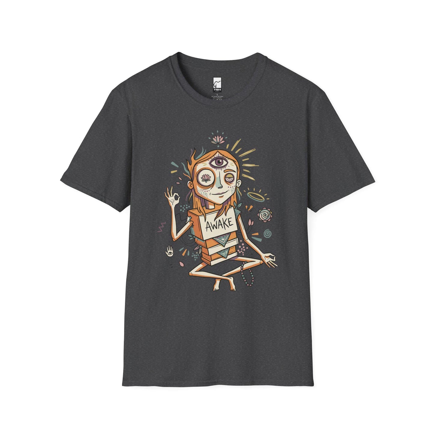 Third Eye Shirt | Meditation Tee | Spiritual Awakening T Shirt | Psychedelic Yoga Graphic Tee | Mystic Lotus Shirt | Namaste Gift