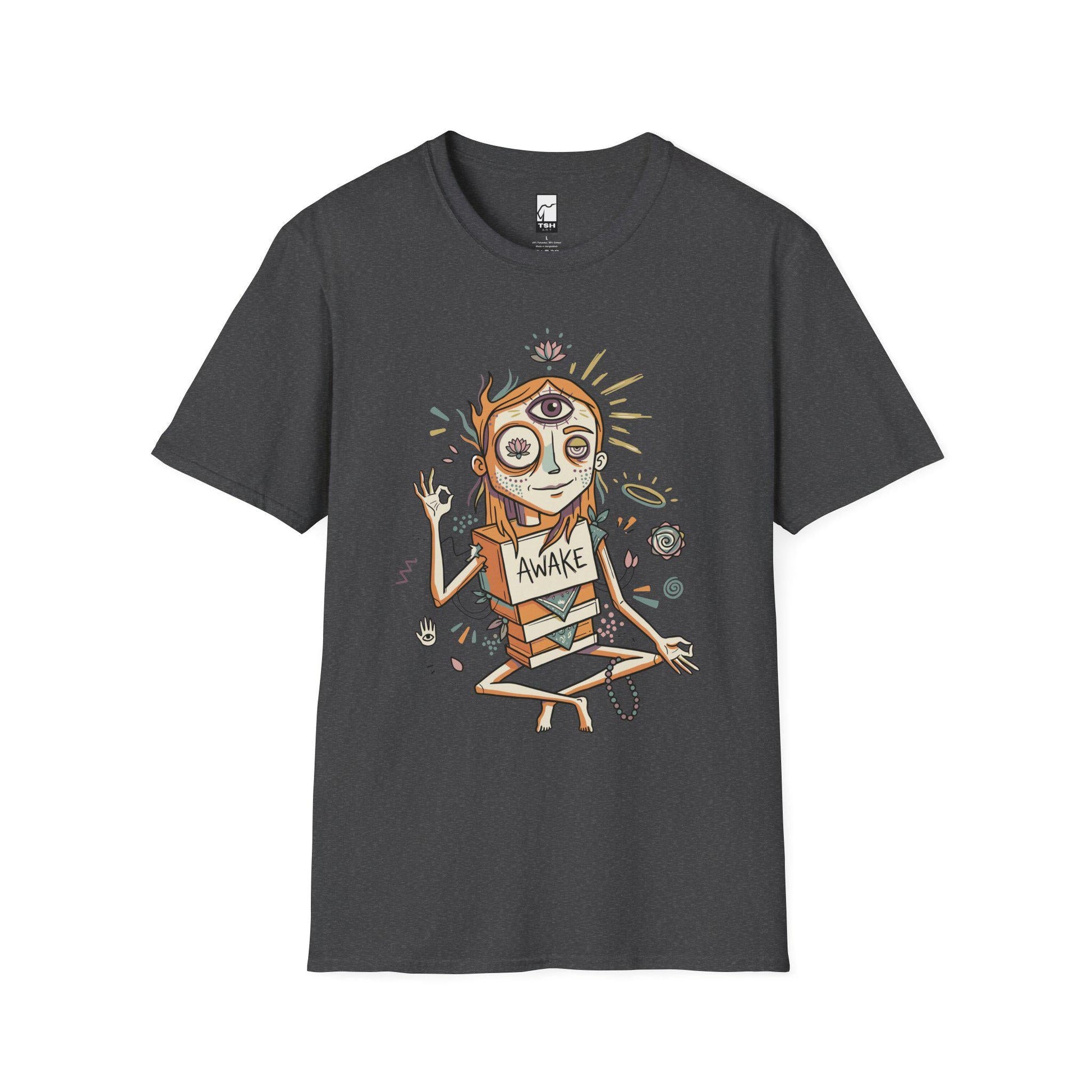 Third Eye Shirt | Meditation Tee | Spiritual Awakening T Shirt | Psychedelic Yoga Graphic Tee | Mystic Lotus Shirt | Namaste Gift