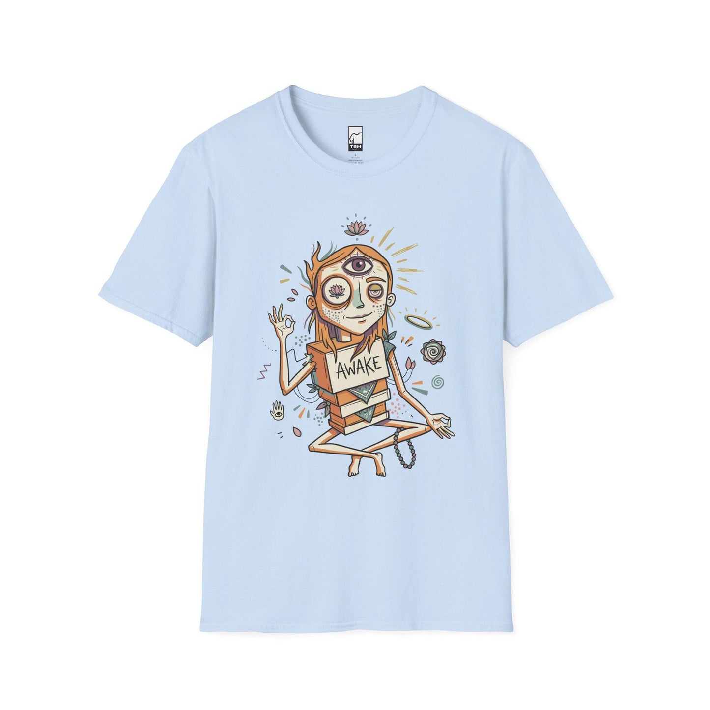 Third Eye Shirt | Meditation Tee | Spiritual Awakening T Shirt | Psychedelic Yoga Graphic Tee | Mystic Lotus Shirt | Namaste Gift