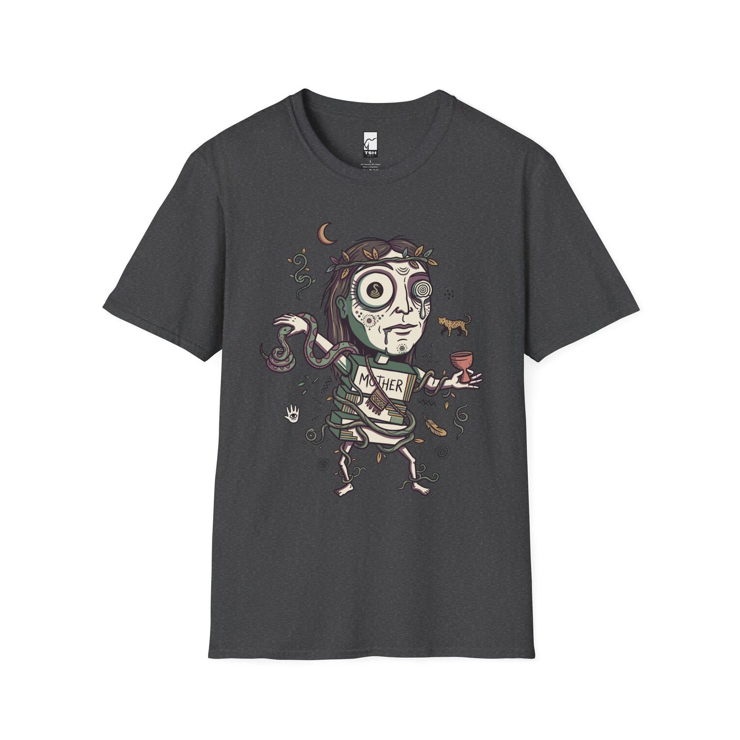 Ayahuasca Shirt | Mother Ayahuasca Tee | Shaman Spirit T Shirt | Visionary Art Graphic Tee | Psychedelic Jungle Shirt | Plant Medicine Gift