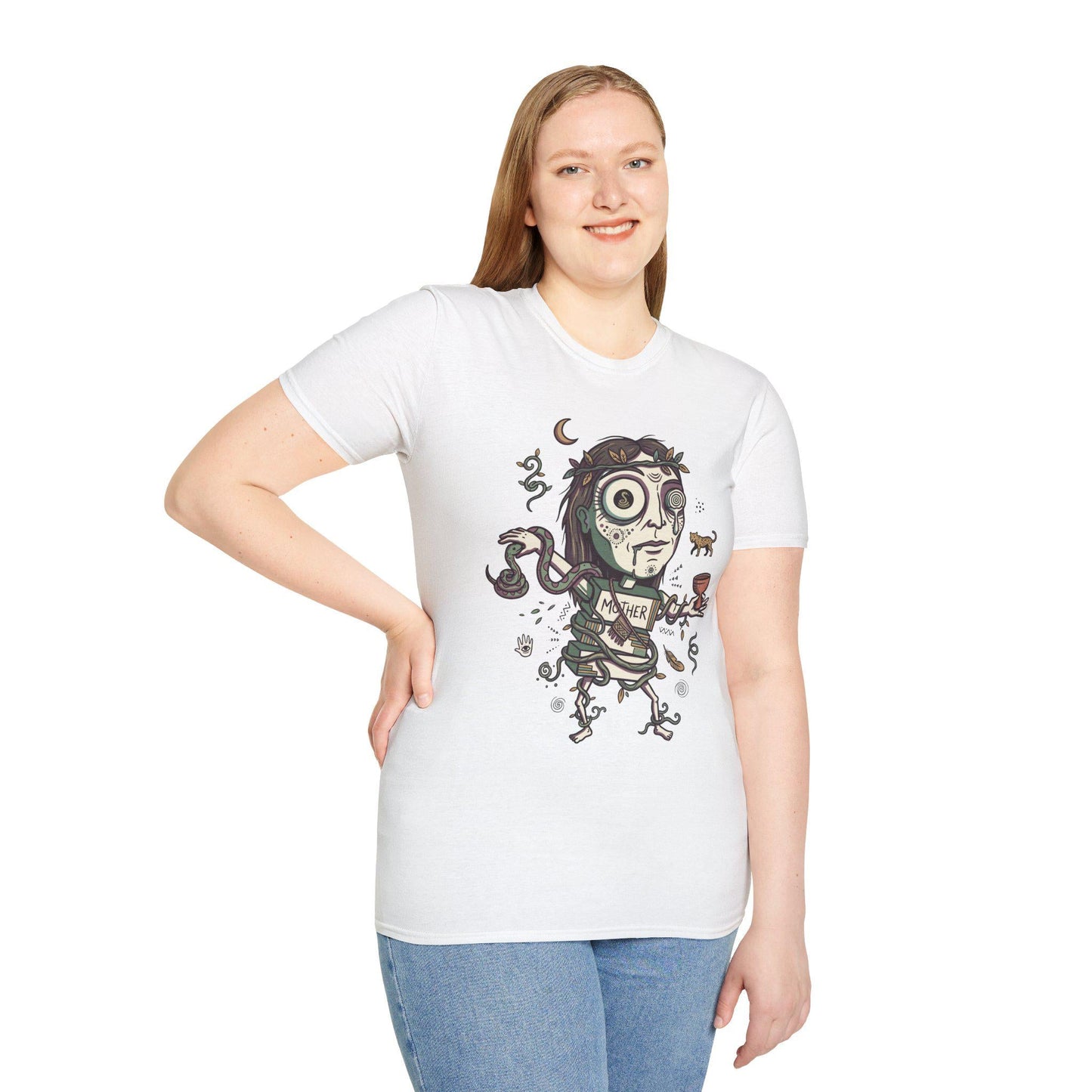 Ayahuasca Shirt | Mother Ayahuasca Tee | Shaman Spirit T Shirt | Visionary Art Graphic Tee | Psychedelic Jungle Shirt | Plant Medicine Gift