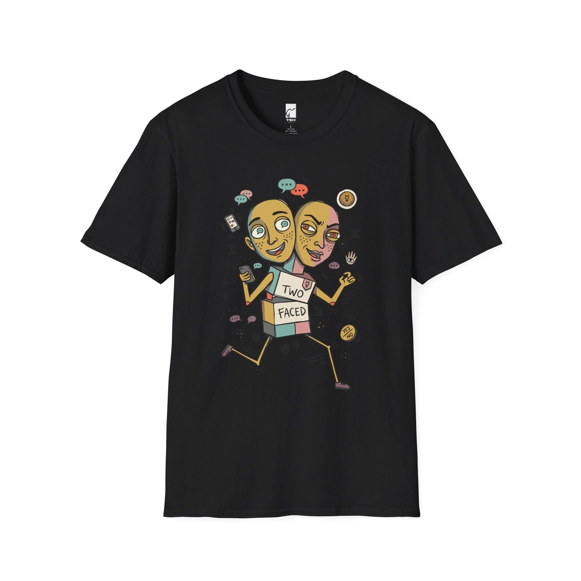 Gemini Zodiac Shirt | Twins Astrology Tee | Dual Zodiac T Shirt | Star Sign Graphic Tee | Air Sign Shirt | Zodiac Birthday Gift