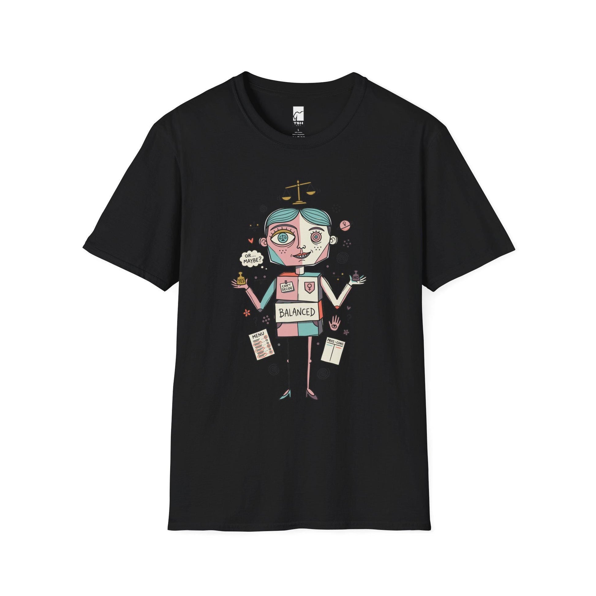 Libra Zodiac Shirt | Scales Astrology Tee | Indecisive Zodiac T Shirt | Star Sign Graphic Tee | Air Sign Shirt | Zodiac Birthday Gift