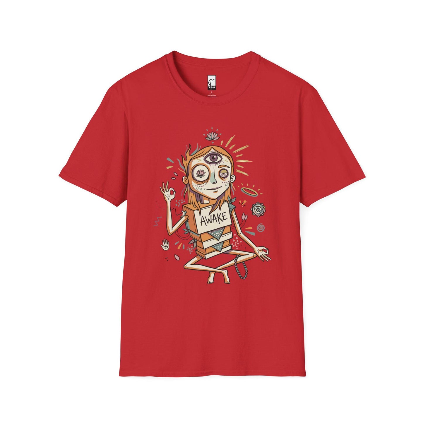 Third Eye Shirt | Meditation Tee | Spiritual Awakening T Shirt | Psychedelic Yoga Graphic Tee | Mystic Lotus Shirt | Namaste Gift