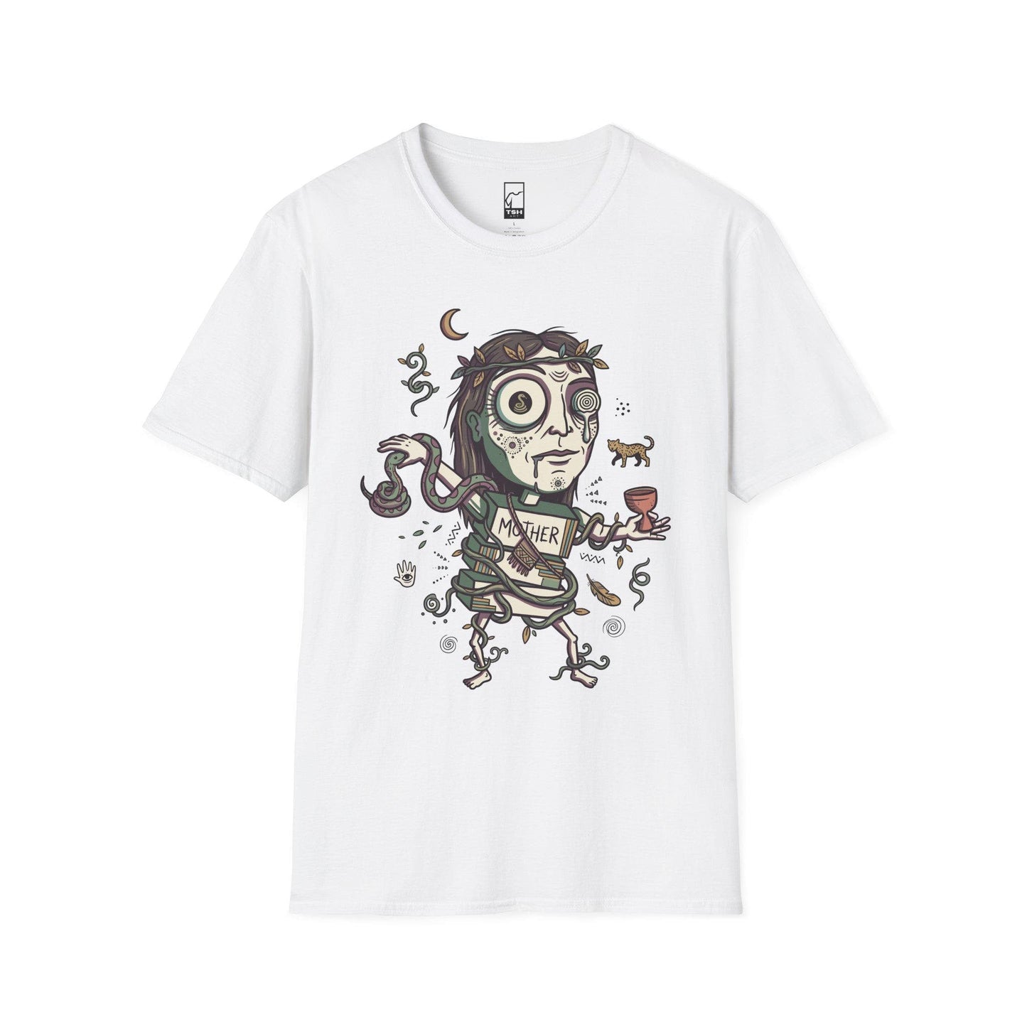 Ayahuasca Shirt | Mother Ayahuasca Tee | Shaman Spirit T Shirt | Visionary Art Graphic Tee | Psychedelic Jungle Shirt | Plant Medicine Gift