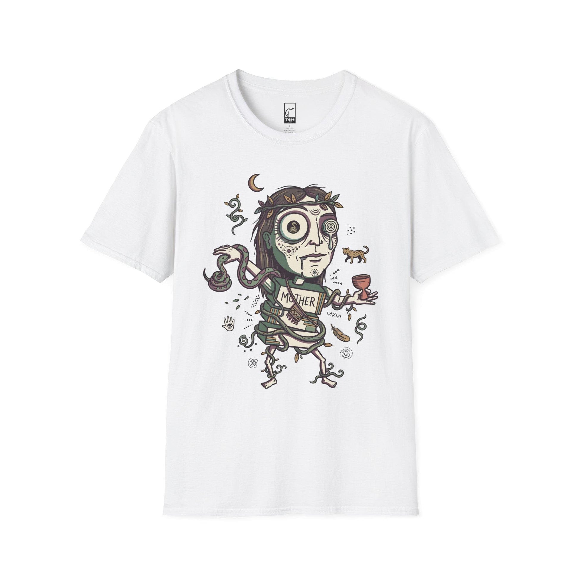 Ayahuasca Shirt | Mother Ayahuasca Tee | Shaman Spirit T Shirt | Visionary Art Graphic Tee | Psychedelic Jungle Shirt | Plant Medicine Gift