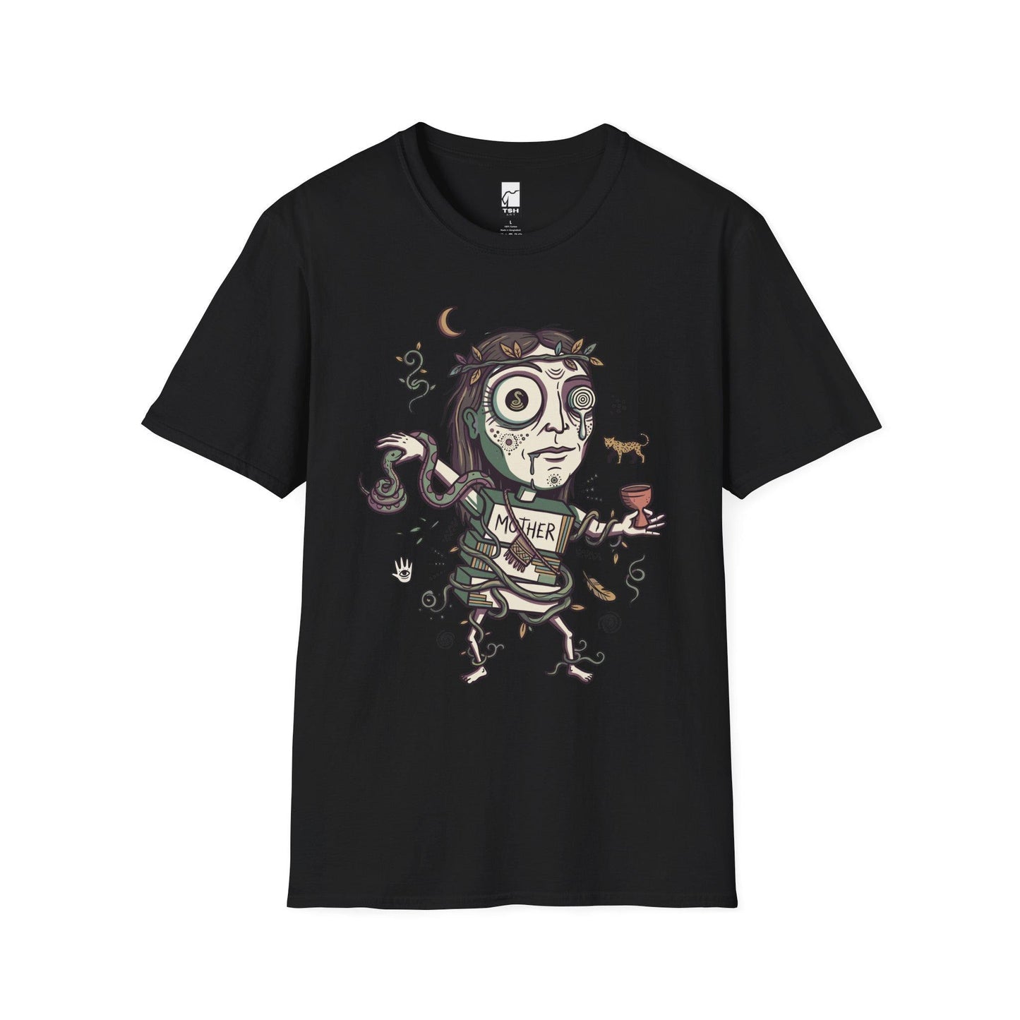 Ayahuasca Shirt | Mother Ayahuasca Tee | Shaman Spirit T Shirt | Visionary Art Graphic Tee | Psychedelic Jungle Shirt | Plant Medicine Gift