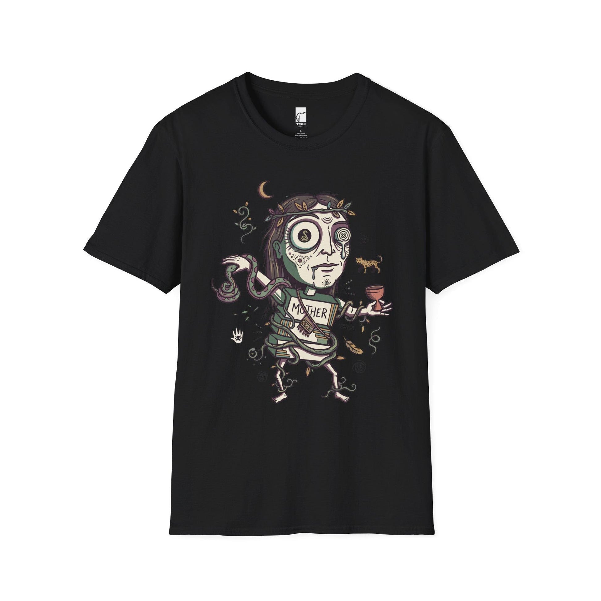 Ayahuasca Shirt | Mother Ayahuasca Tee | Shaman Spirit T Shirt | Visionary Art Graphic Tee | Psychedelic Jungle Shirt | Plant Medicine Gift