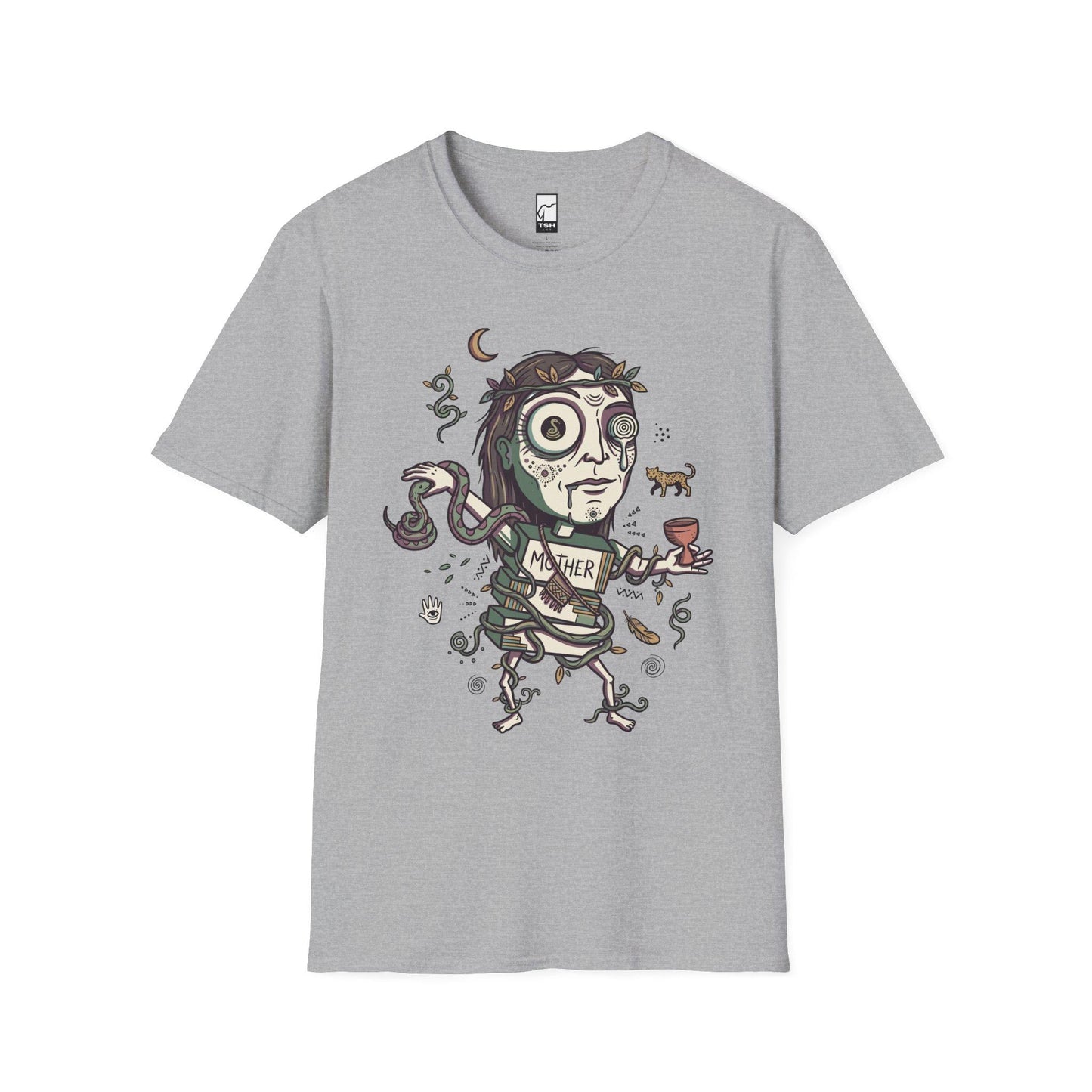 Ayahuasca Shirt | Mother Ayahuasca Tee | Shaman Spirit T Shirt | Visionary Art Graphic Tee | Psychedelic Jungle Shirt | Plant Medicine Gift