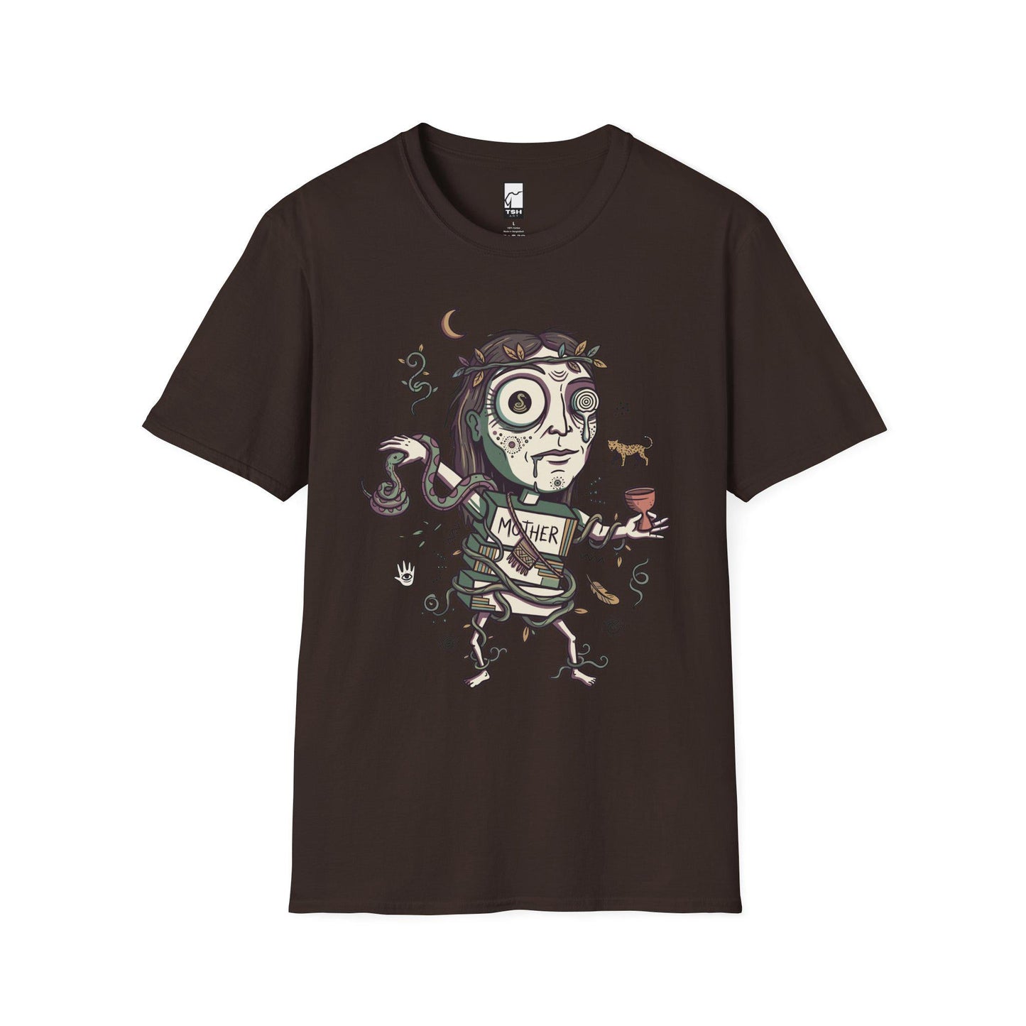 Ayahuasca Shirt | Mother Ayahuasca Tee | Shaman Spirit T Shirt | Visionary Art Graphic Tee | Psychedelic Jungle Shirt | Plant Medicine Gift