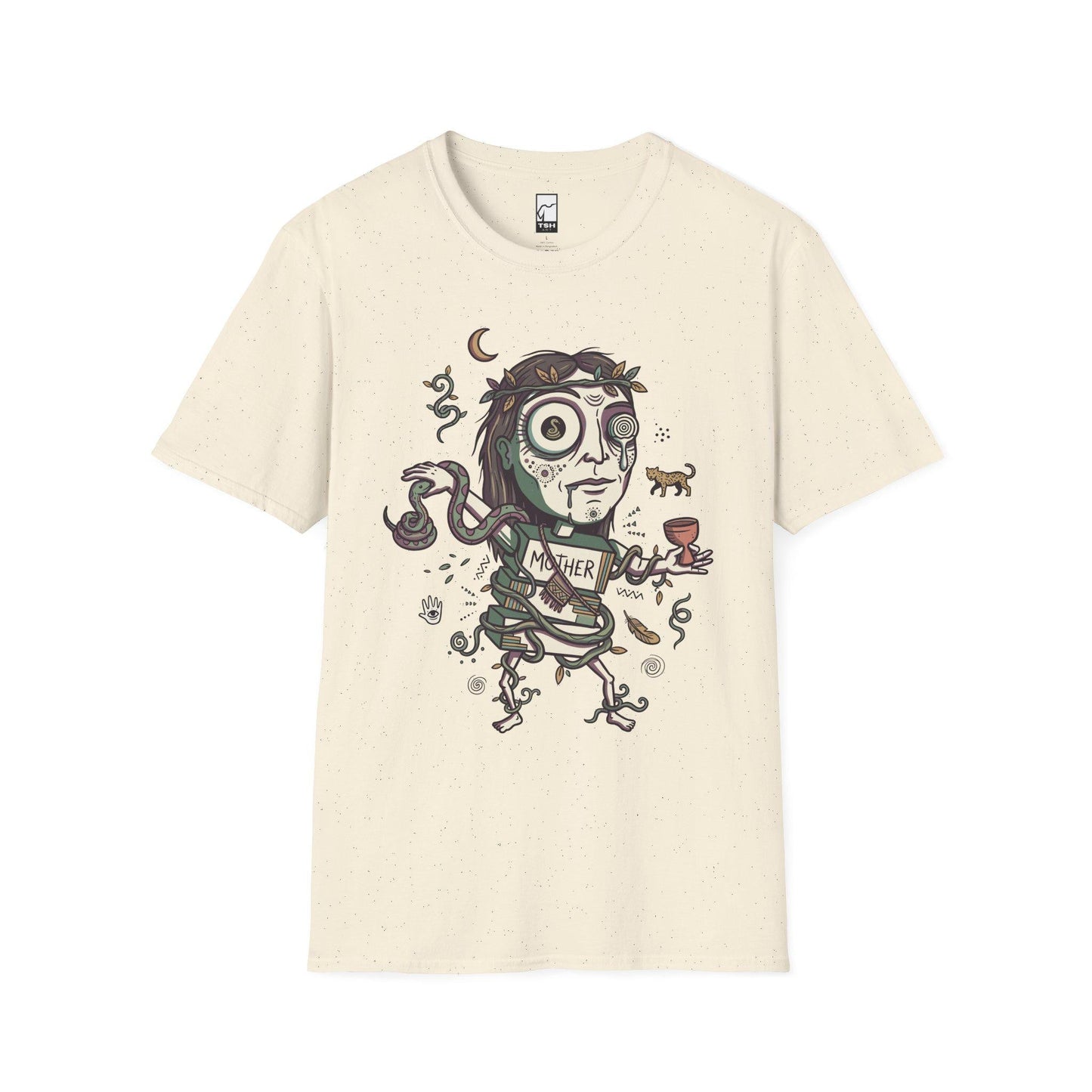 Ayahuasca Shirt | Mother Ayahuasca Tee | Shaman Spirit T Shirt | Visionary Art Graphic Tee | Psychedelic Jungle Shirt | Plant Medicine Gift