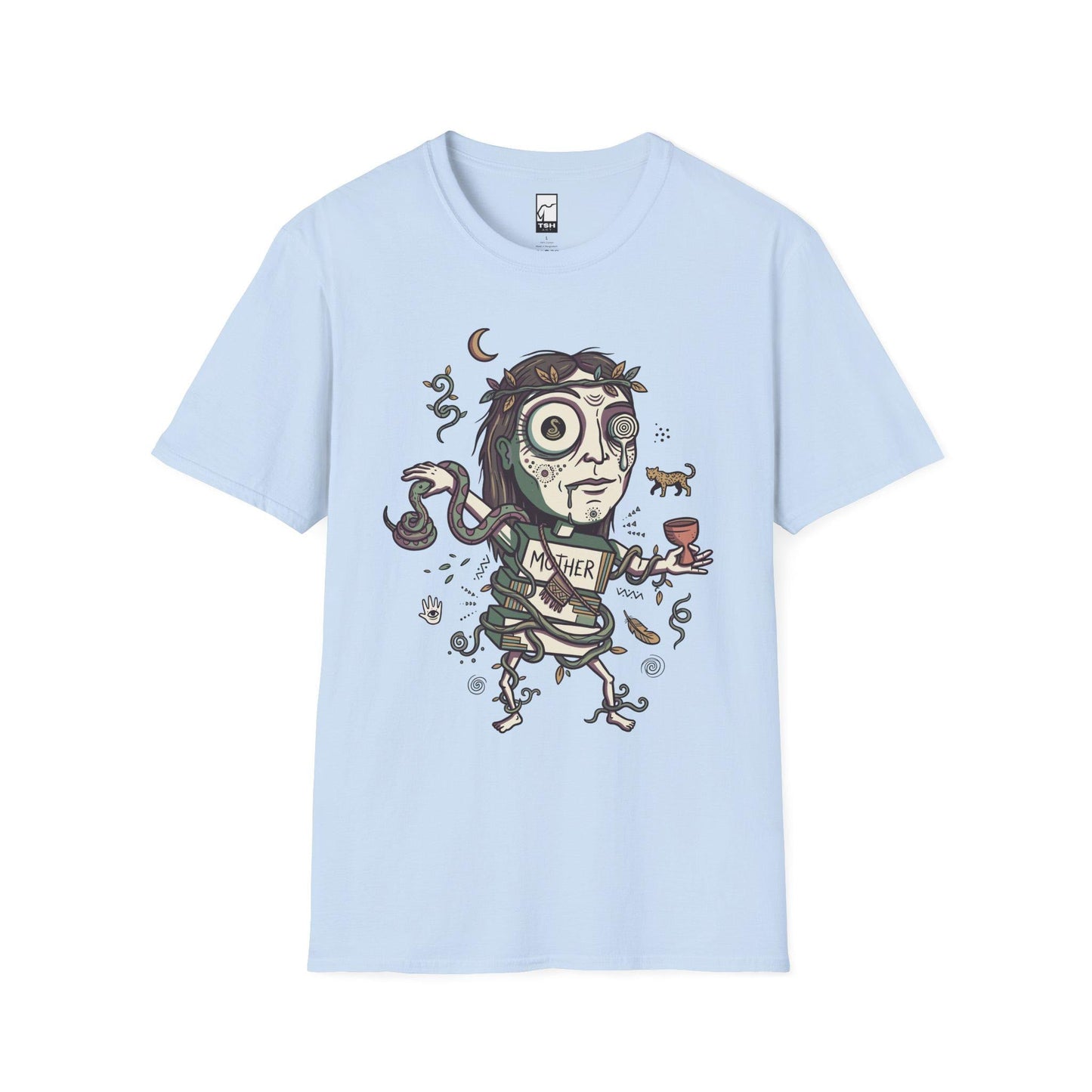 Ayahuasca Shirt | Mother Ayahuasca Tee | Shaman Spirit T Shirt | Visionary Art Graphic Tee | Psychedelic Jungle Shirt | Plant Medicine Gift