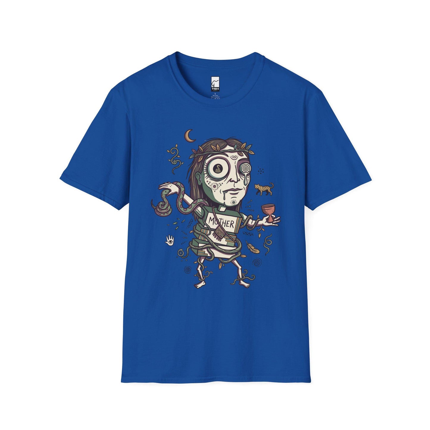 Ayahuasca Shirt | Mother Ayahuasca Tee | Shaman Spirit T Shirt | Visionary Art Graphic Tee | Psychedelic Jungle Shirt | Plant Medicine Gift