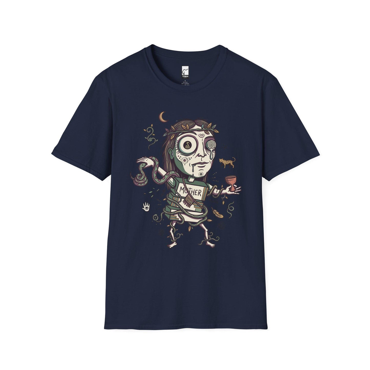 Ayahuasca Shirt | Mother Ayahuasca Tee | Shaman Spirit T Shirt | Visionary Art Graphic Tee | Psychedelic Jungle Shirt | Plant Medicine Gift