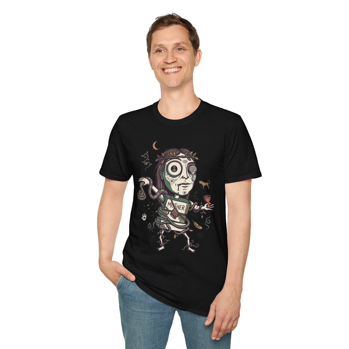 Ayahuasca Shirt | Mother Ayahuasca Tee | Shaman Spirit T Shirt | Visionary Art Graphic Tee | Psychedelic Jungle Shirt | Plant Medicine Gift