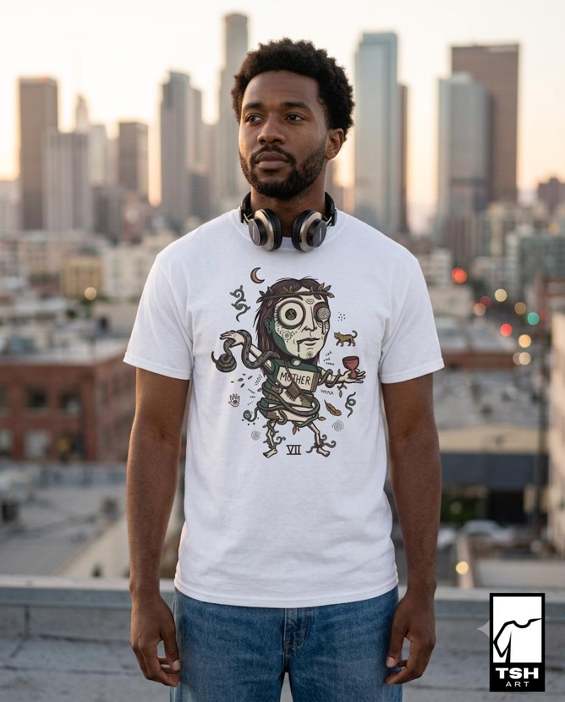 Ayahuasca Shirt | Mother Ayahuasca Tee | Shaman Spirit T Shirt | Visionary Art Graphic Tee | Psychedelic Jungle Shirt | Plant Medicine Gift